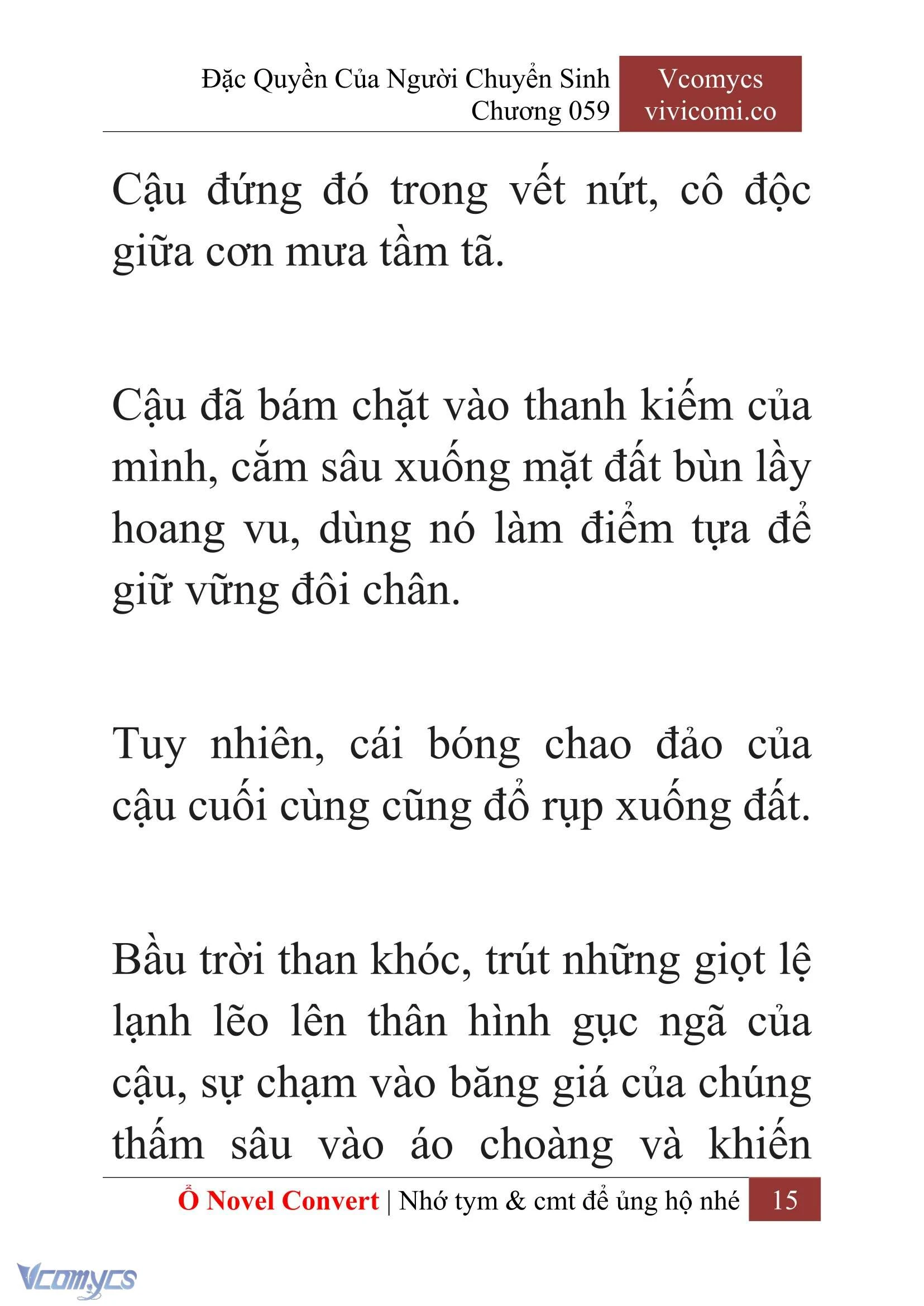 [Novel] Đặc Quyền Của Người Chuyển Sinh Chapter  59 - 17