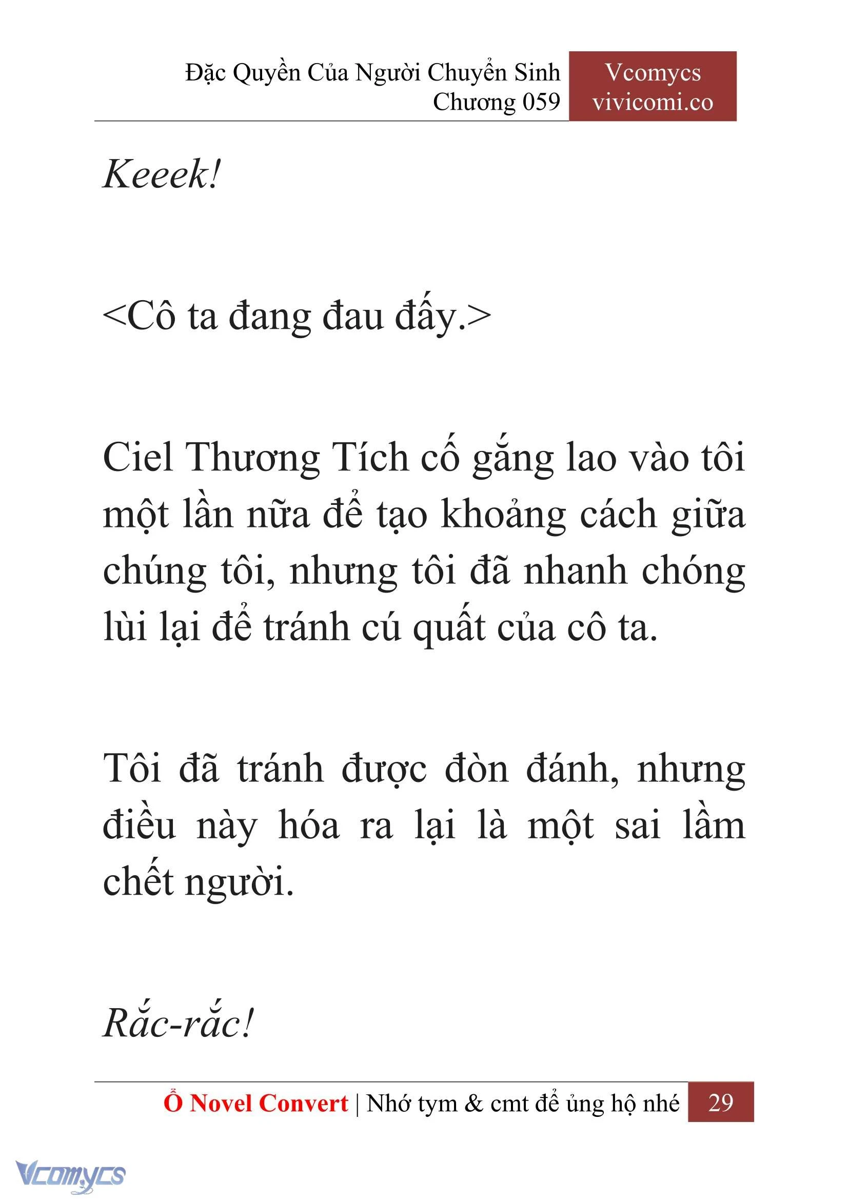 [Novel] Đặc Quyền Của Người Chuyển Sinh Chapter  59 - 31