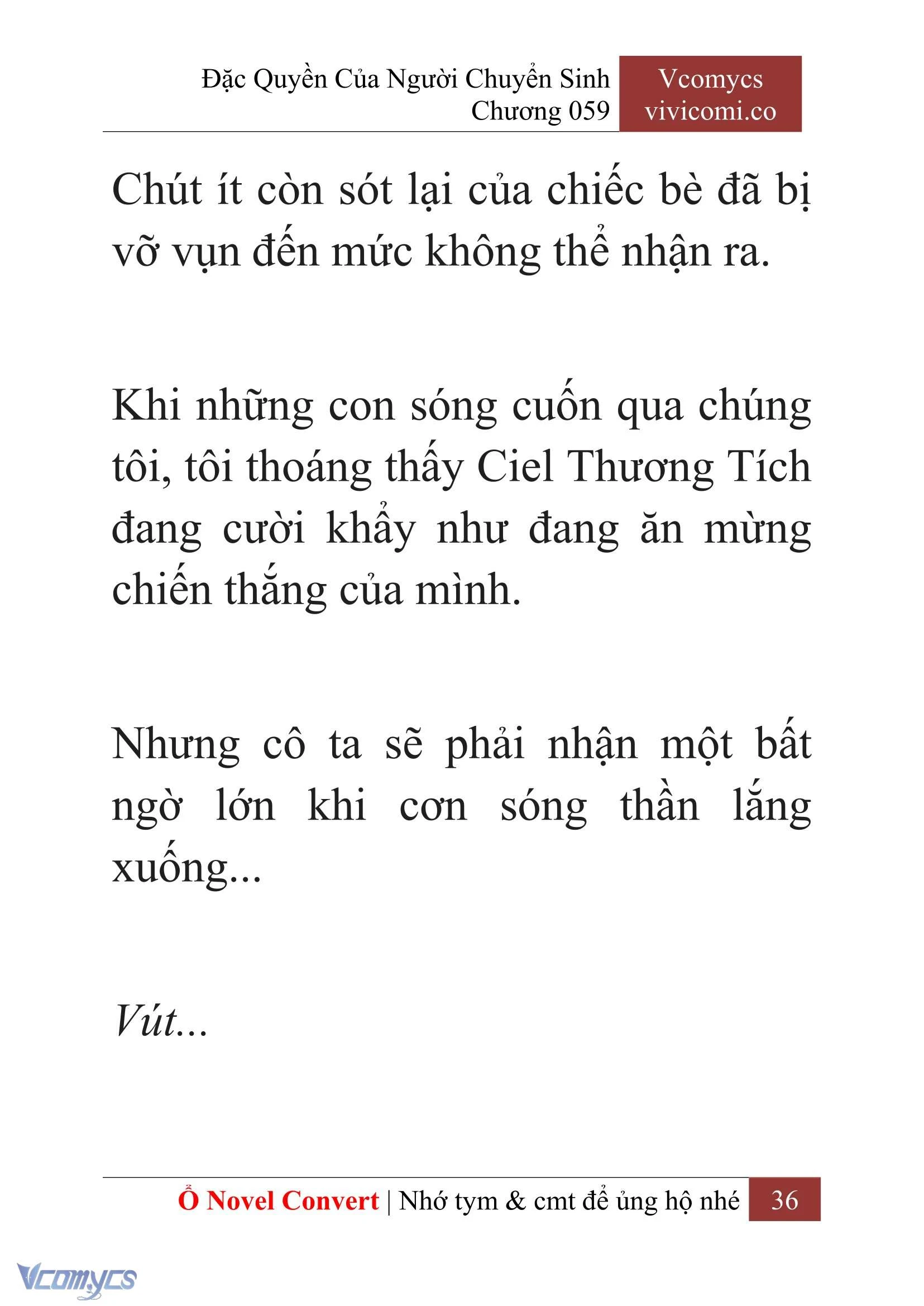 [Novel] Đặc Quyền Của Người Chuyển Sinh Chapter  59 - 38