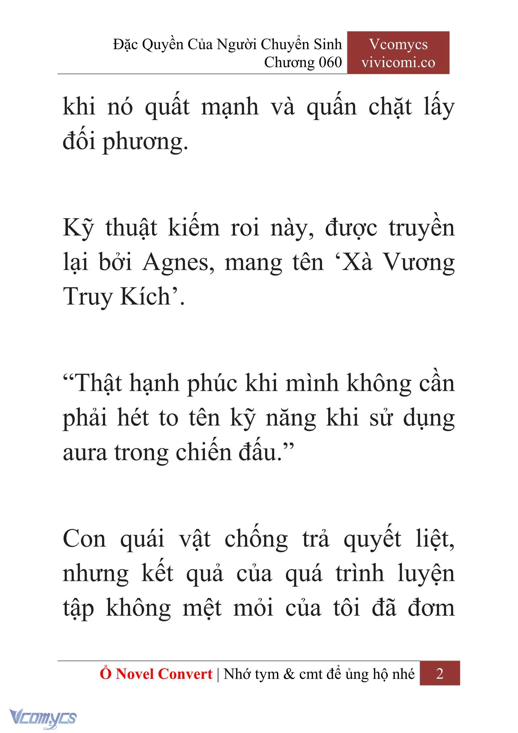 [Novel] Đặc Quyền Của Người Chuyển Sinh Chapter  60 - 4