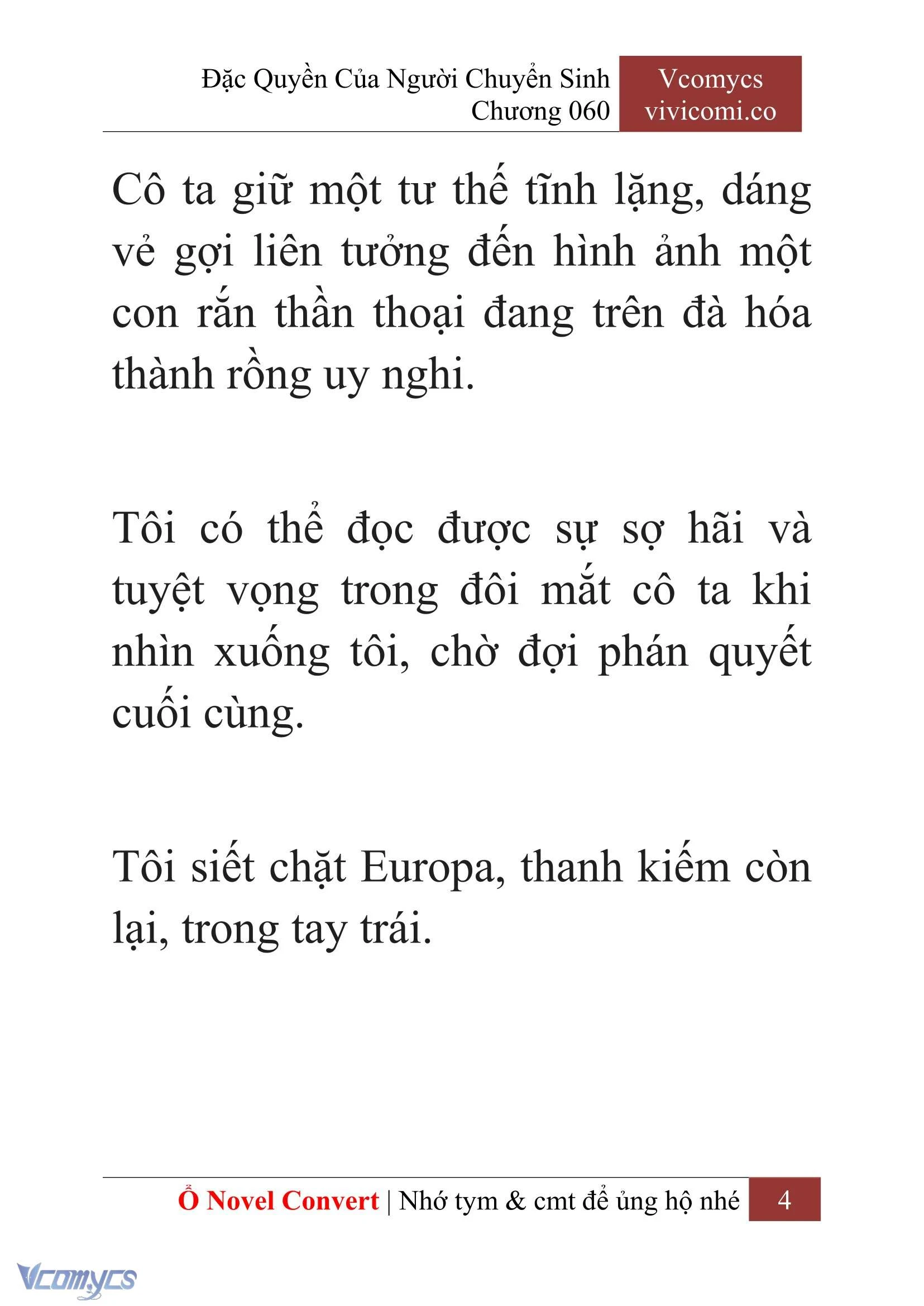 [Novel] Đặc Quyền Của Người Chuyển Sinh Chapter  60 - 6