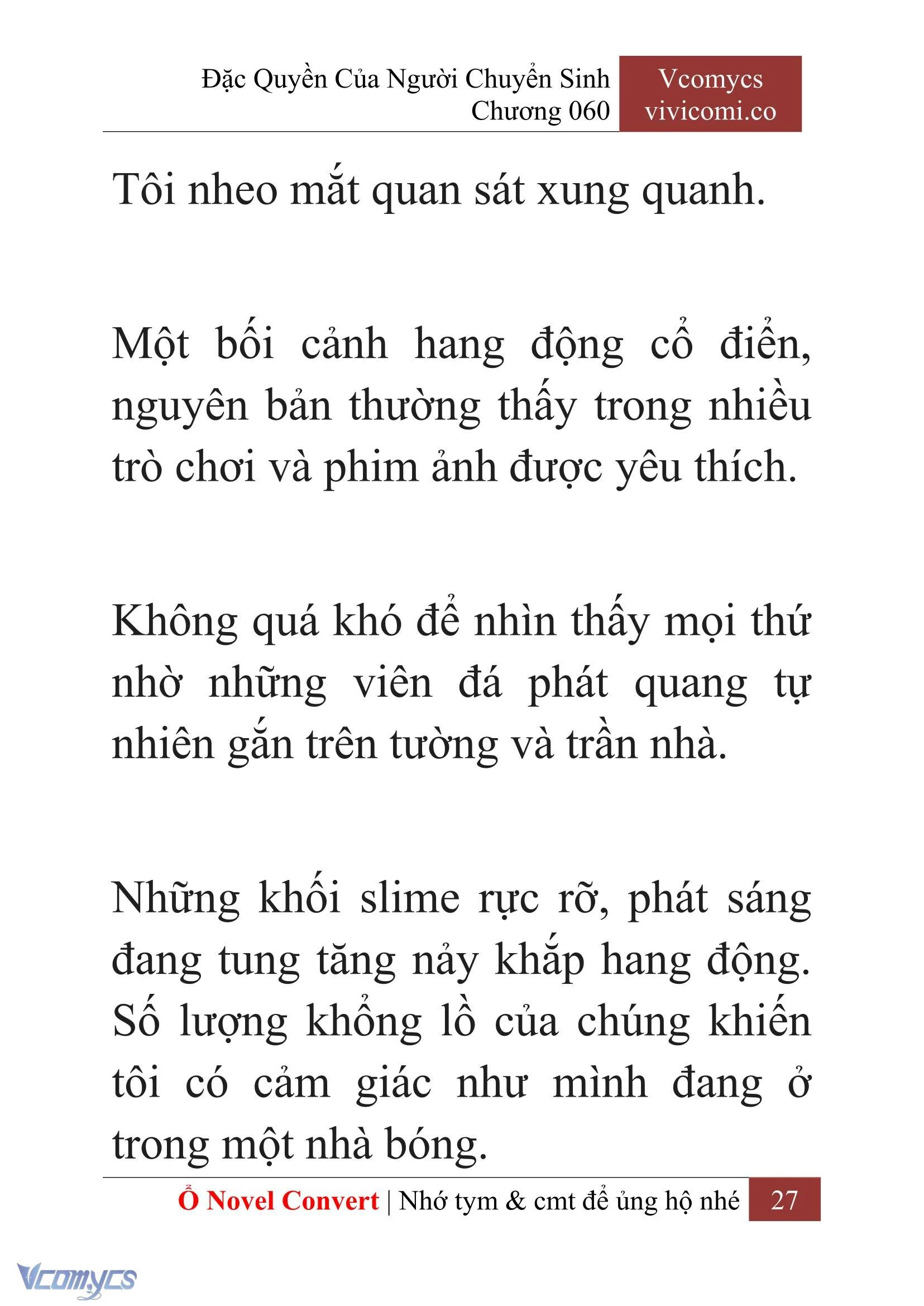 [Novel] Đặc Quyền Của Người Chuyển Sinh Chapter  60 - 29