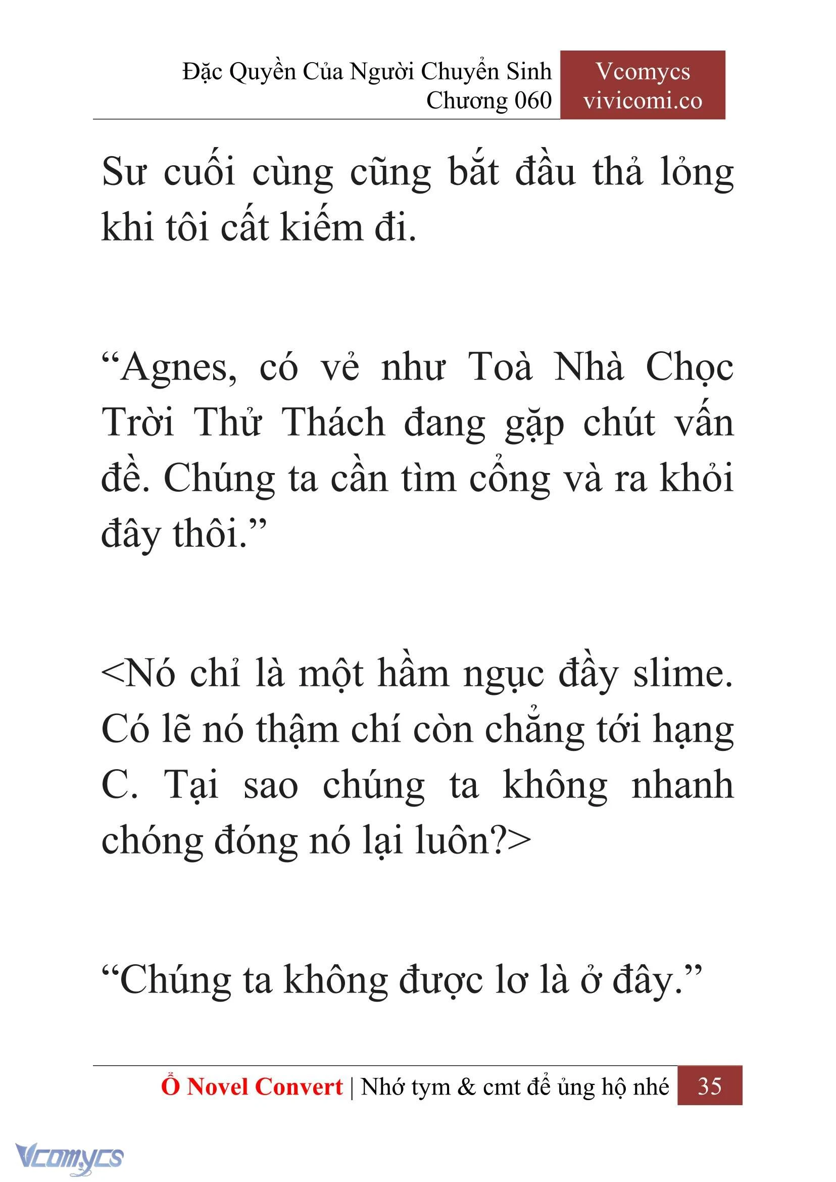 [Novel] Đặc Quyền Của Người Chuyển Sinh Chapter  60 - 37