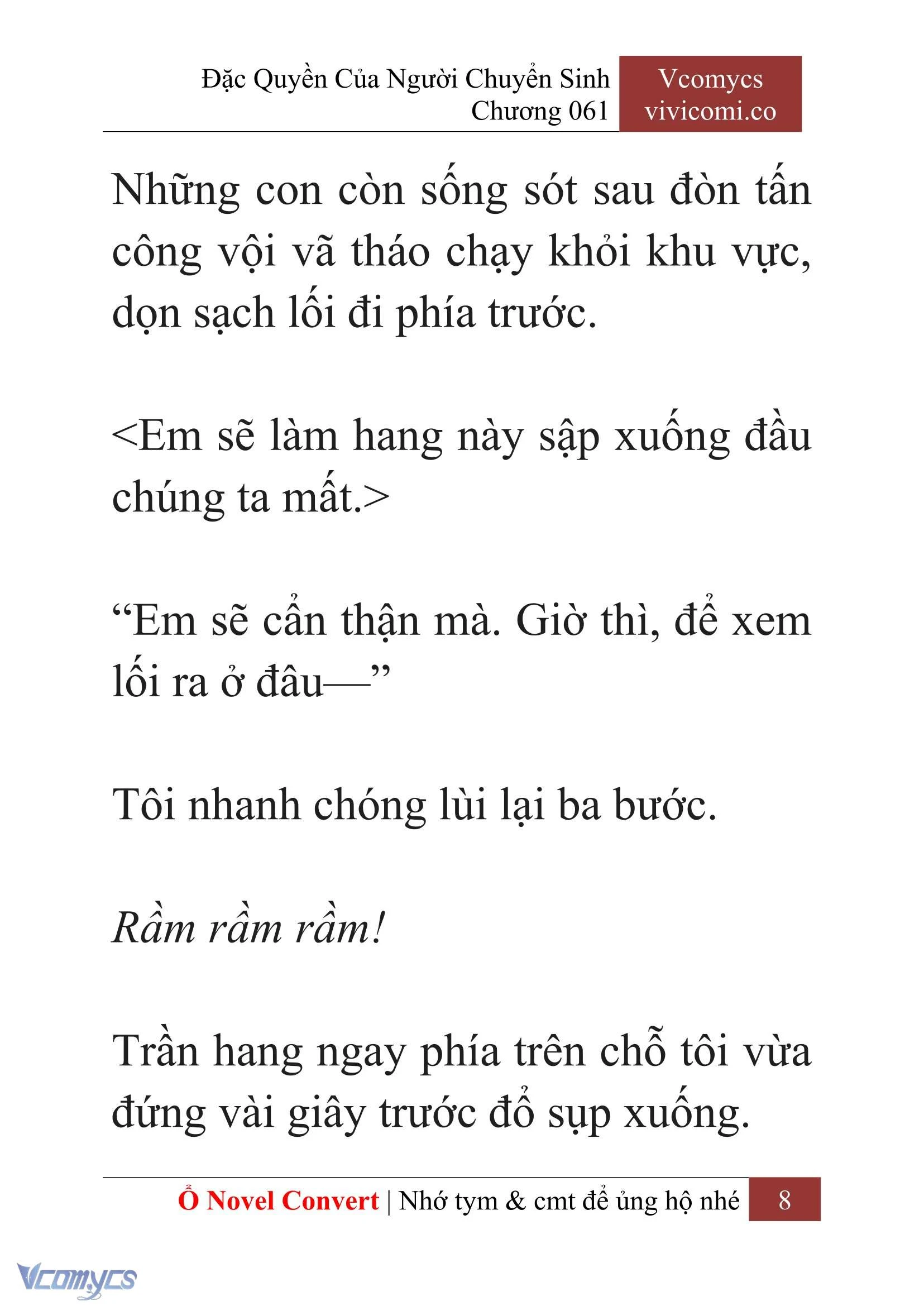 [Novel] Đặc Quyền Của Người Chuyển Sinh Chapter  61 - 10
