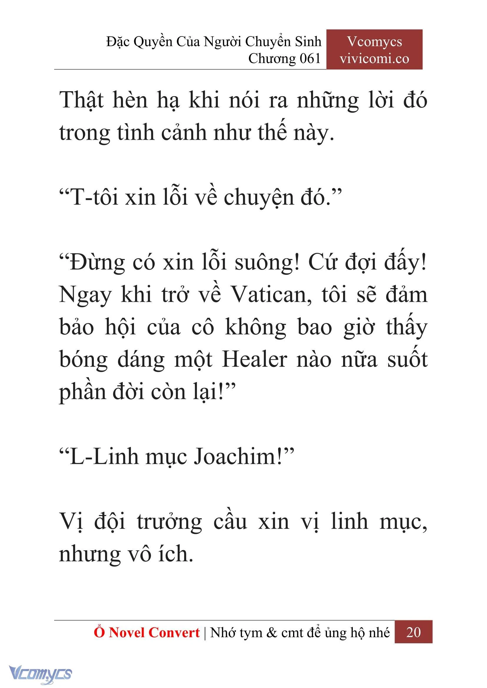 [Novel] Đặc Quyền Của Người Chuyển Sinh Chapter  61 - 22