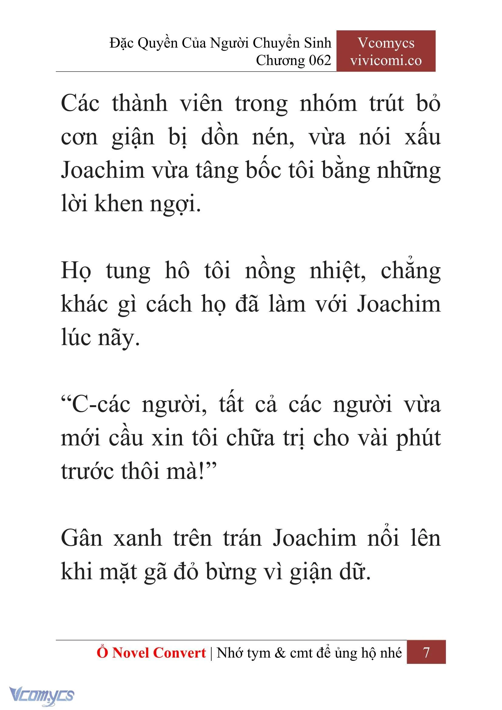 [Novel] Đặc Quyền Của Người Chuyển Sinh Chapter  62 - 9
