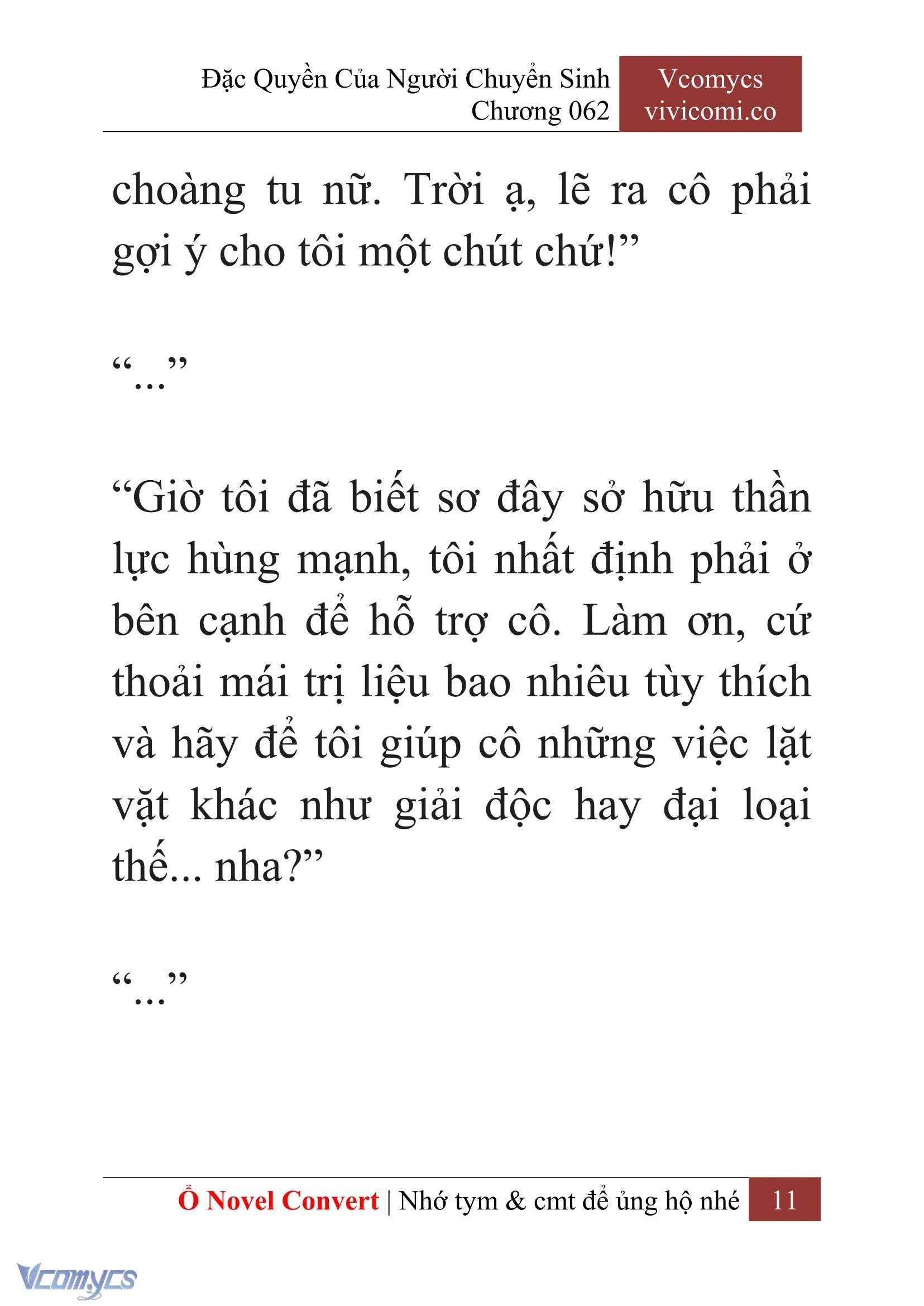 [Novel] Đặc Quyền Của Người Chuyển Sinh Chapter  62 - 13