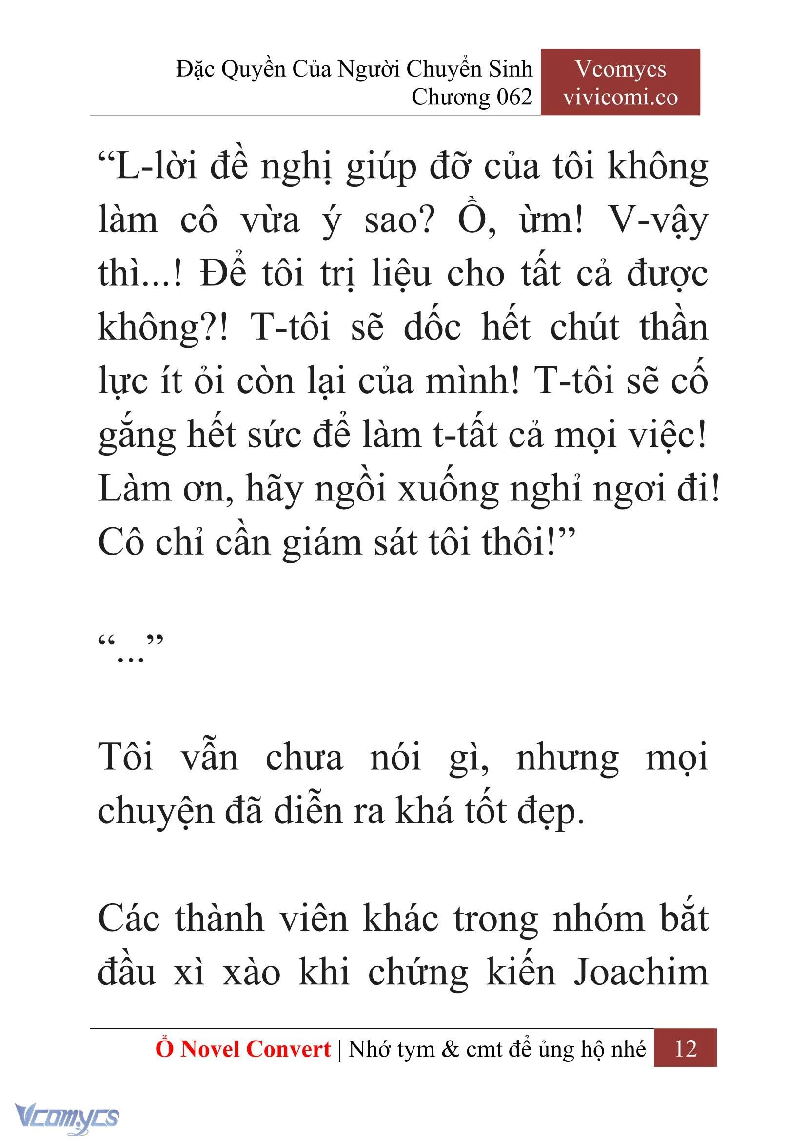 [Novel] Đặc Quyền Của Người Chuyển Sinh Chapter  62 - 14