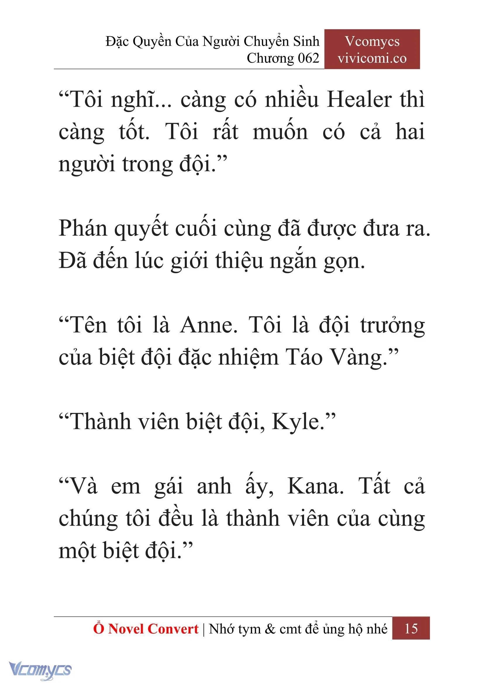 [Novel] Đặc Quyền Của Người Chuyển Sinh Chapter  62 - 17