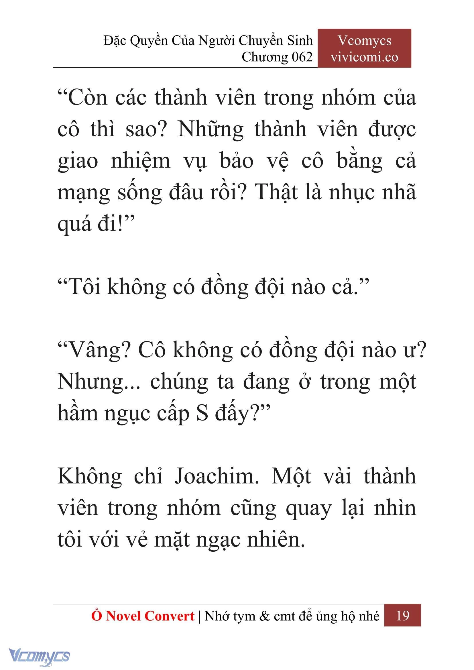 [Novel] Đặc Quyền Của Người Chuyển Sinh Chapter  62 - 21