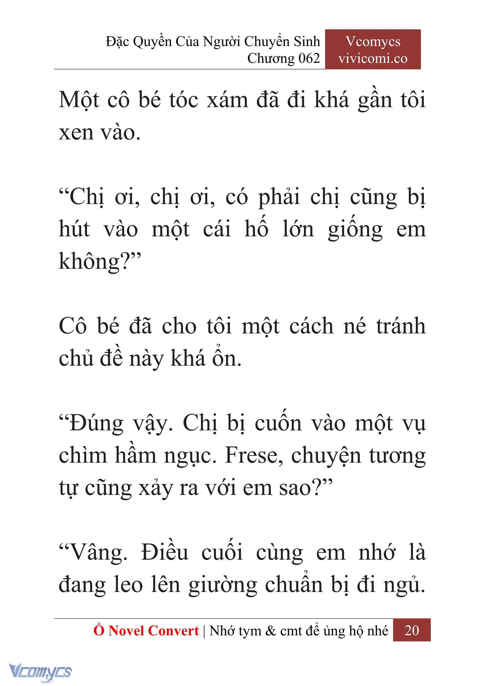 [Novel] Đặc Quyền Của Người Chuyển Sinh Chapter  62 - 22