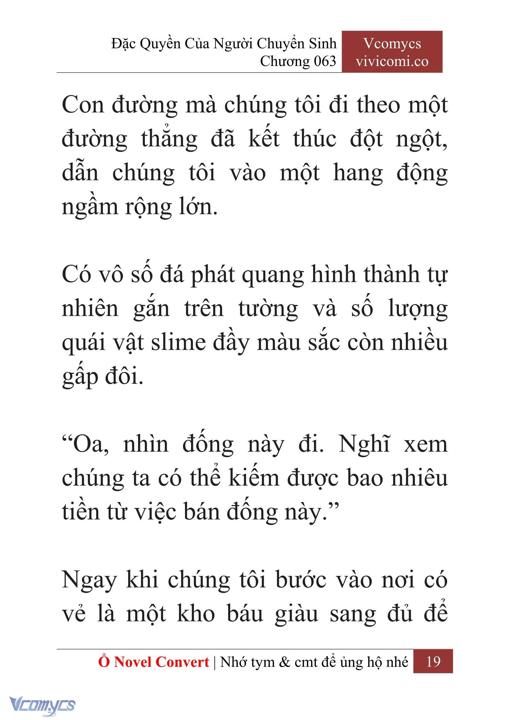 [Novel] Đặc Quyền Của Người Chuyển Sinh Chapter  63 - 21