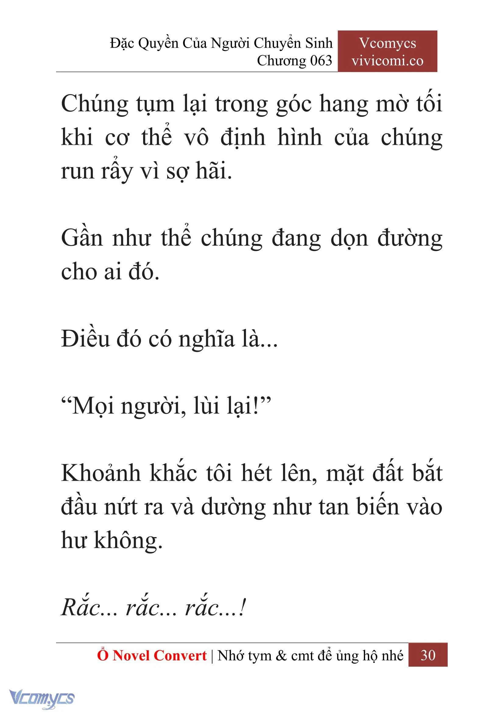 [Novel] Đặc Quyền Của Người Chuyển Sinh Chapter  63 - 32