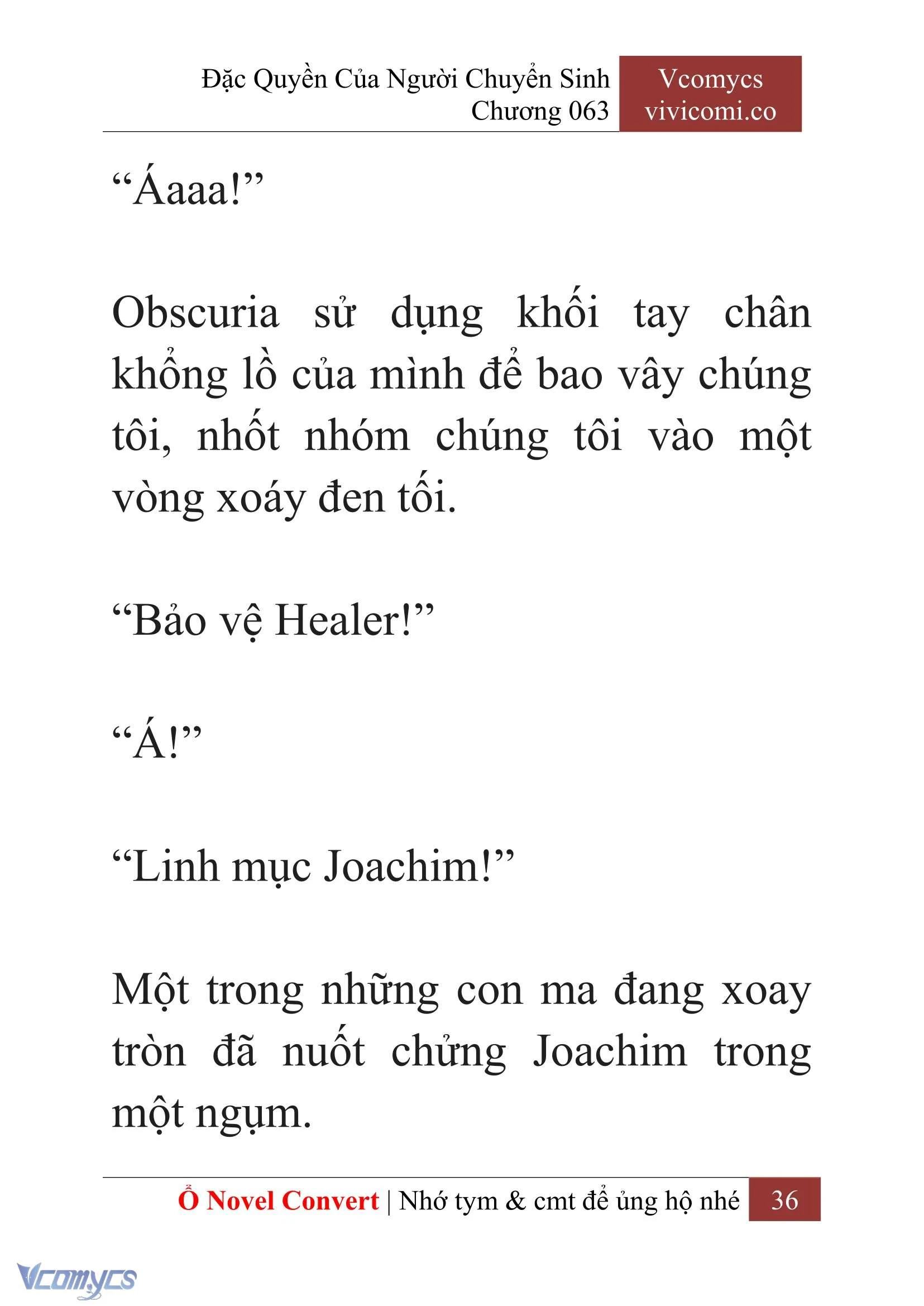 [Novel] Đặc Quyền Của Người Chuyển Sinh Chapter  63 - 38