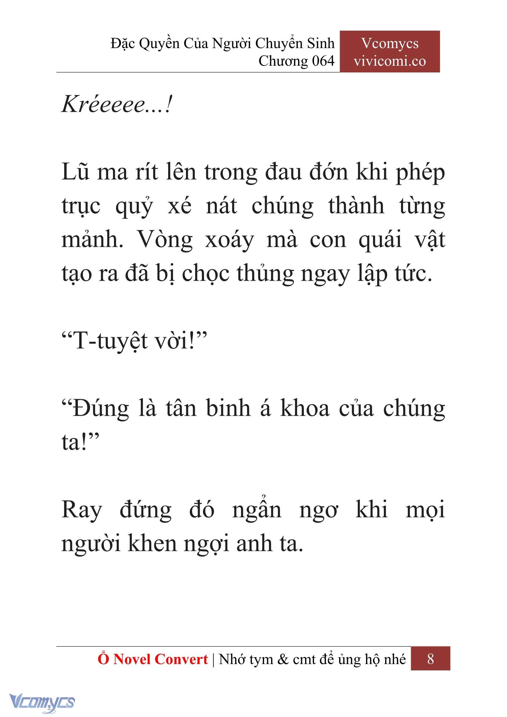 [Novel] Đặc Quyền Của Người Chuyển Sinh Chapter  64 - 10