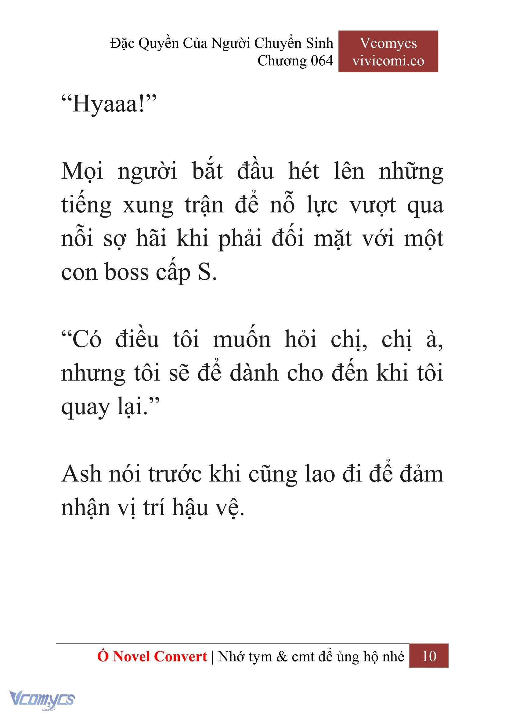 [Novel] Đặc Quyền Của Người Chuyển Sinh Chapter  64 - 12