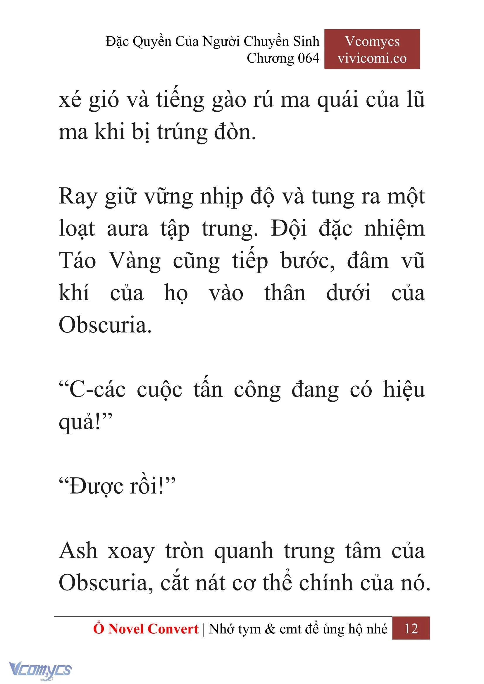 [Novel] Đặc Quyền Của Người Chuyển Sinh Chapter  64 - 14