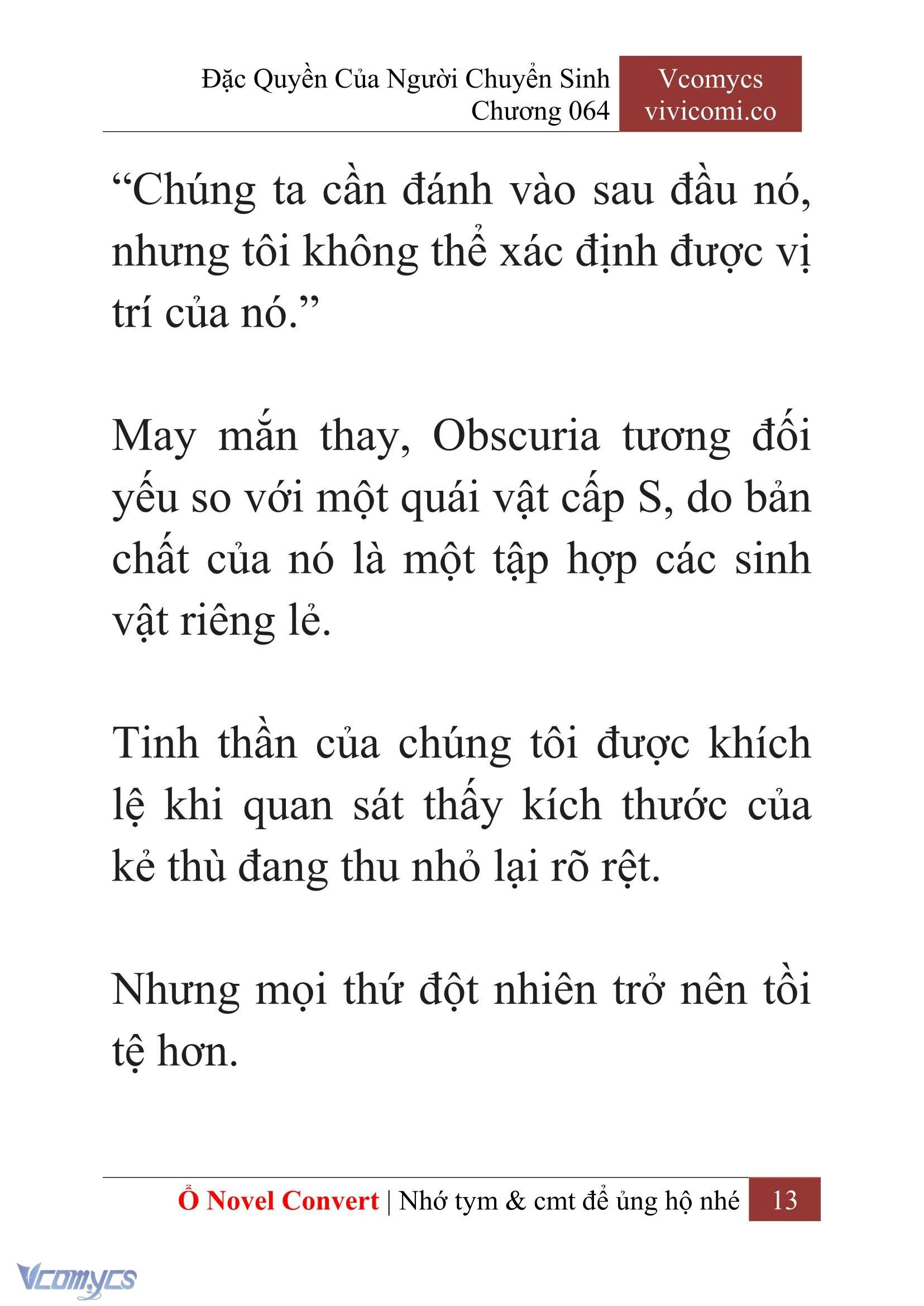 [Novel] Đặc Quyền Của Người Chuyển Sinh Chapter  64 - 15