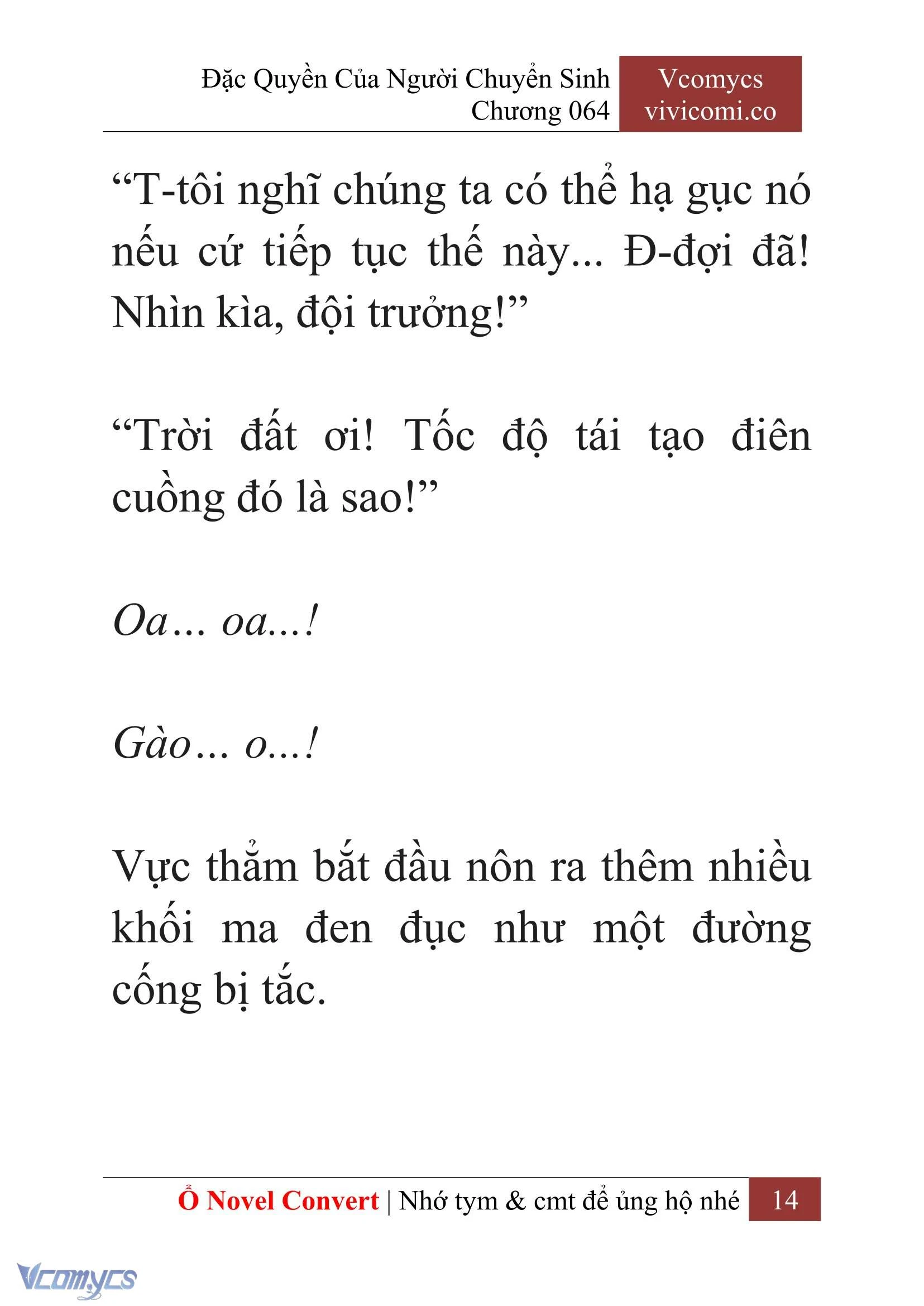 [Novel] Đặc Quyền Của Người Chuyển Sinh Chapter  64 - 16