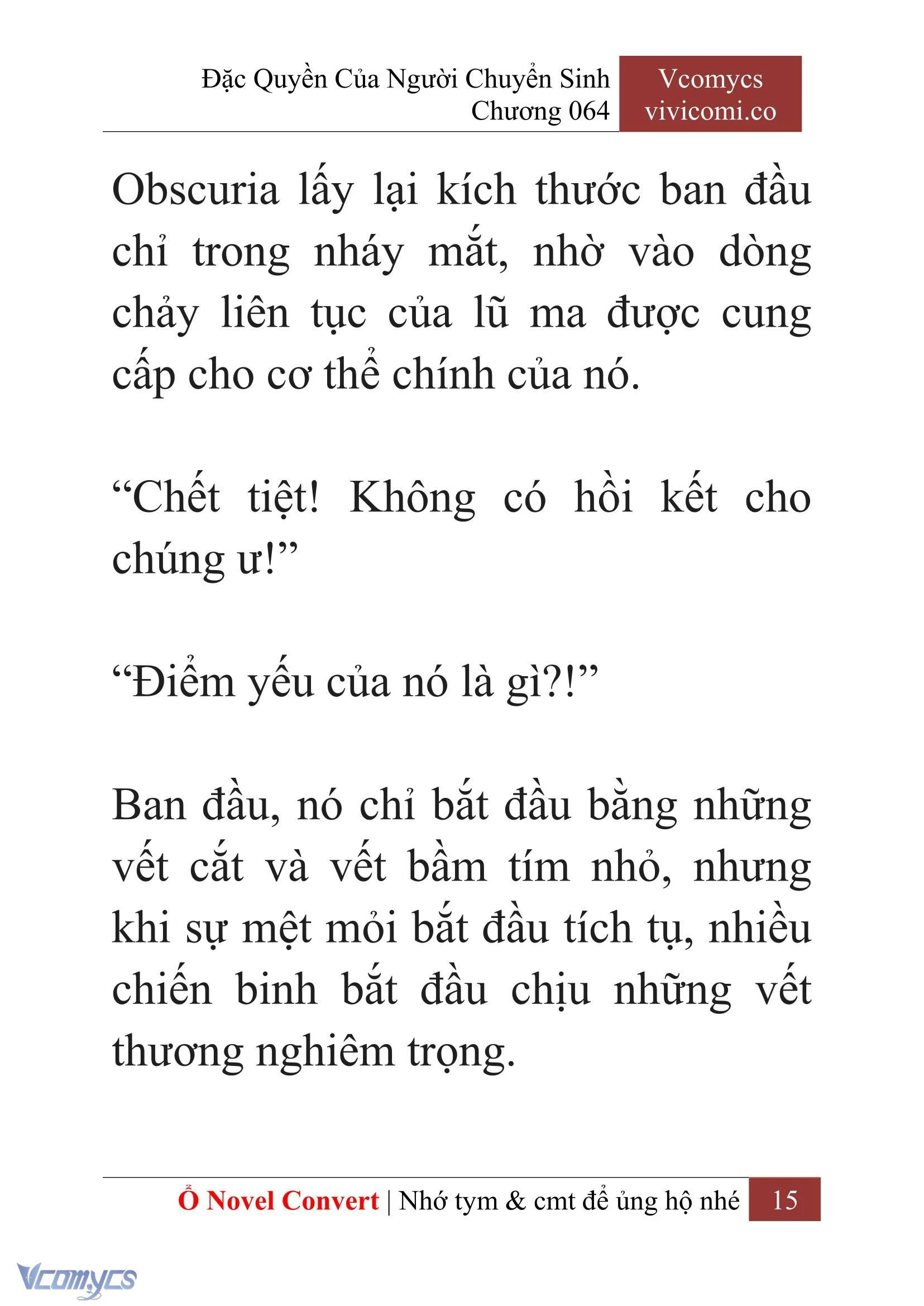 [Novel] Đặc Quyền Của Người Chuyển Sinh Chapter  64 - 17