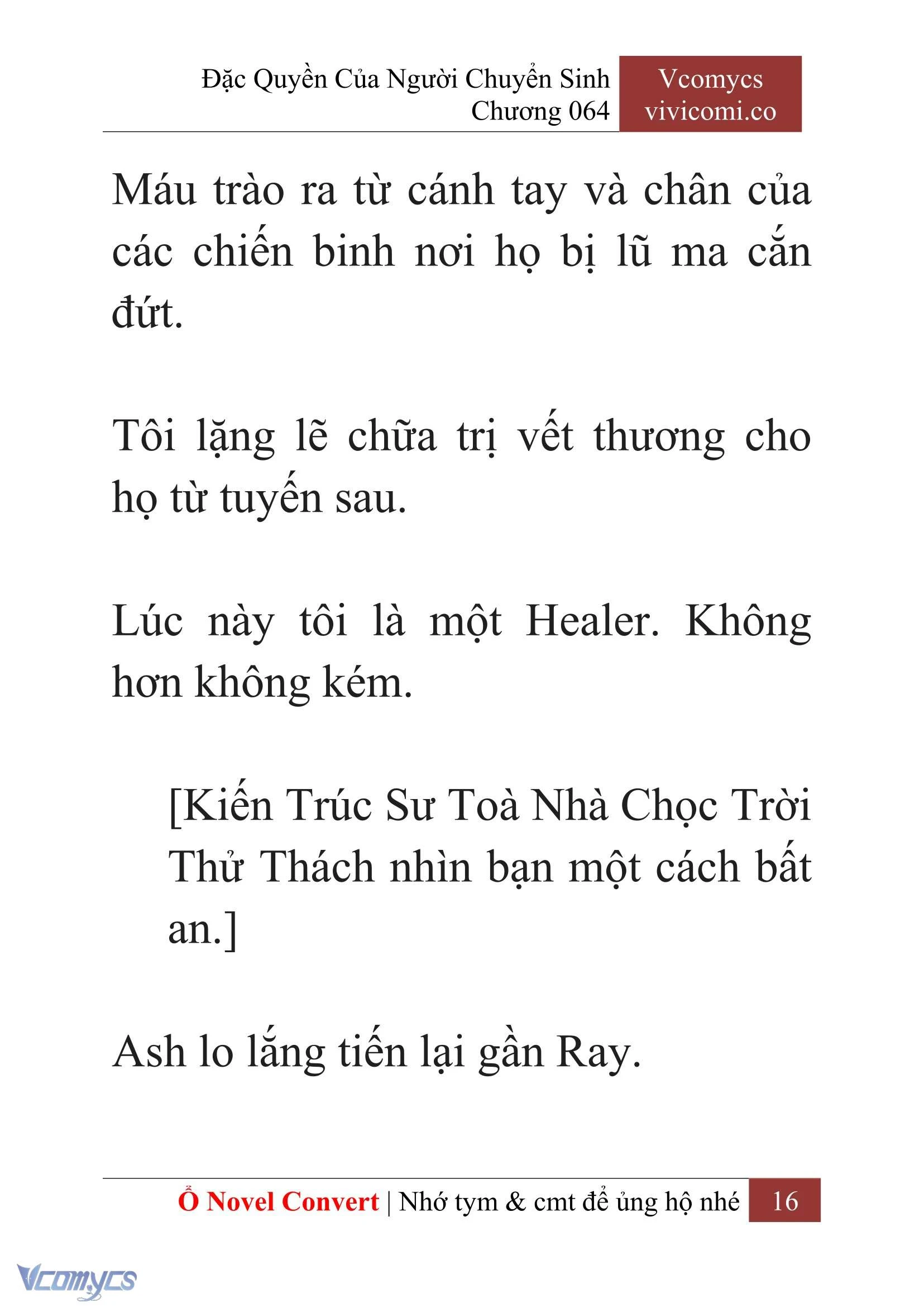 [Novel] Đặc Quyền Của Người Chuyển Sinh Chapter  64 - 18