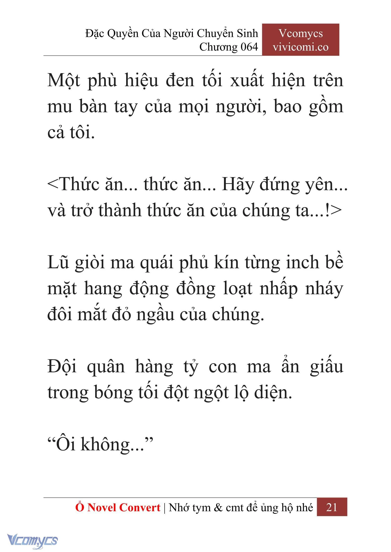 [Novel] Đặc Quyền Của Người Chuyển Sinh Chapter  64 - 23