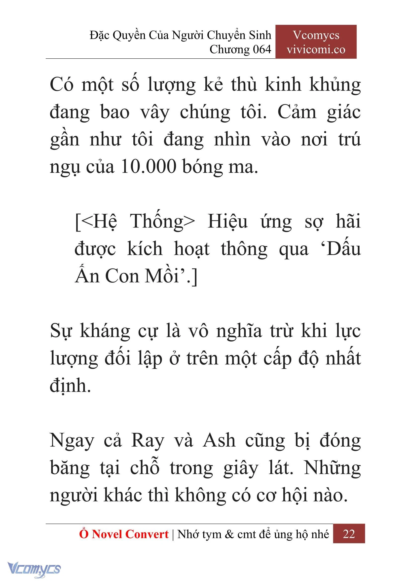 [Novel] Đặc Quyền Của Người Chuyển Sinh Chapter  64 - 24