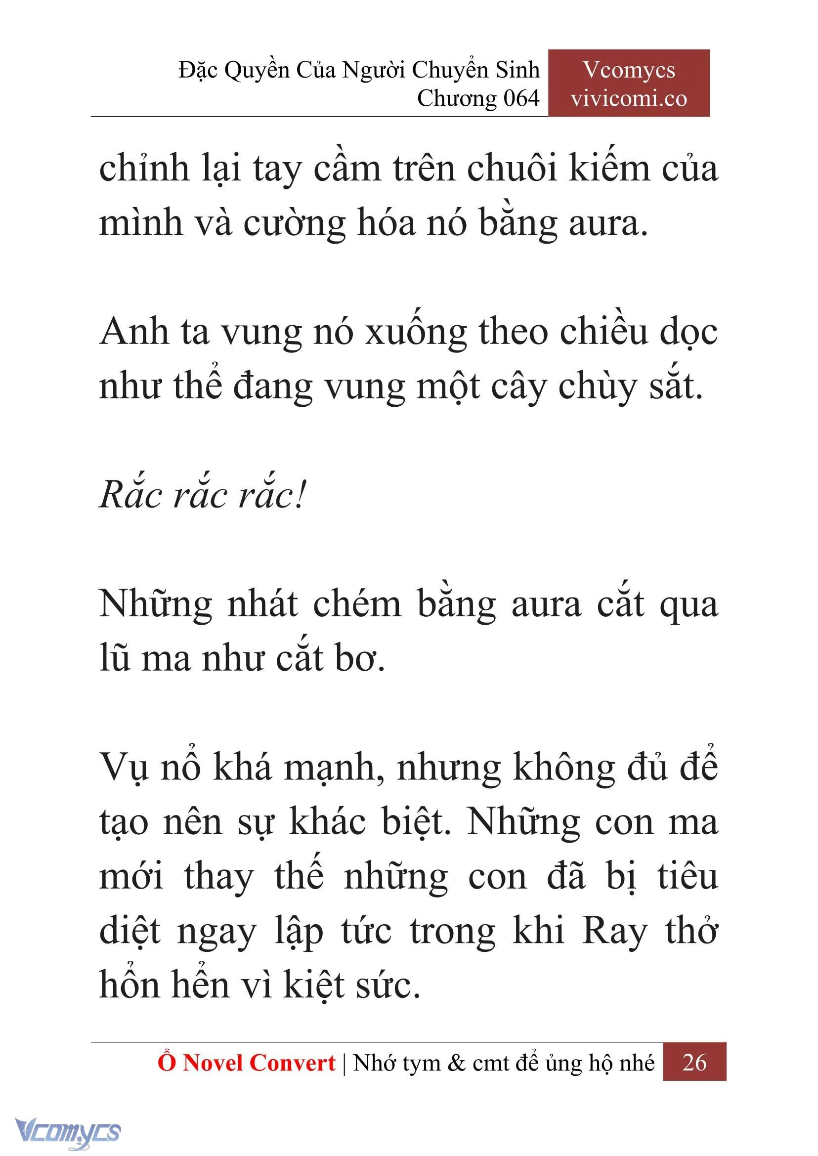 [Novel] Đặc Quyền Của Người Chuyển Sinh Chapter  64 - 28
