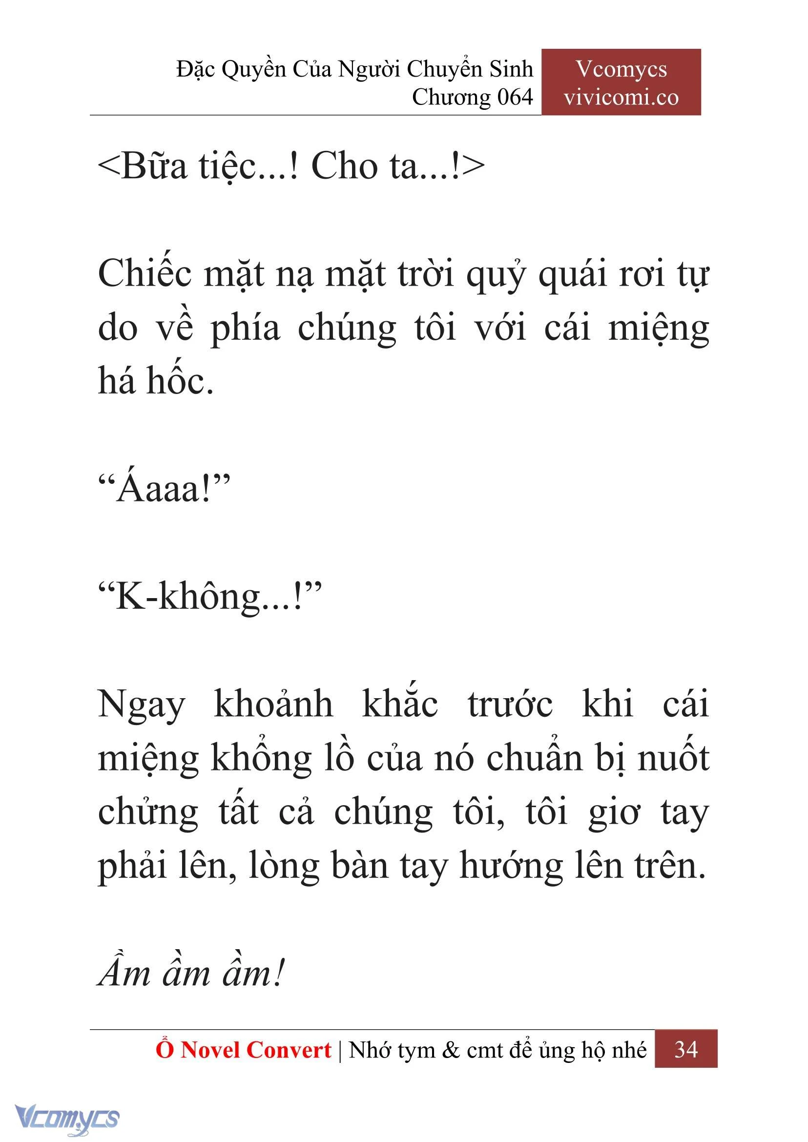 [Novel] Đặc Quyền Của Người Chuyển Sinh Chapter  64 - 36