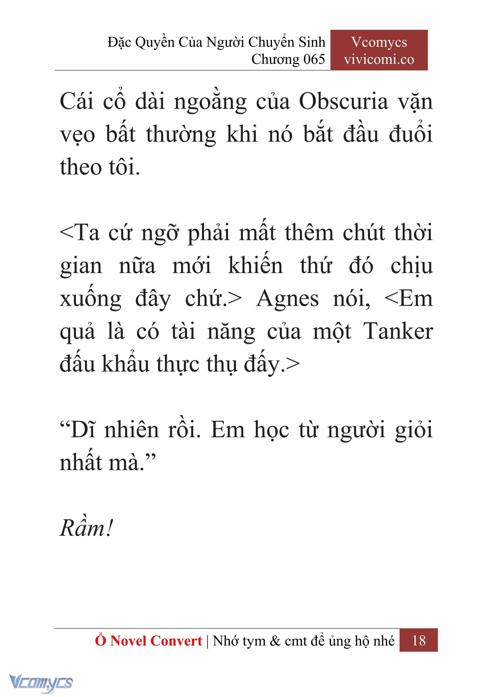 [Novel] Đặc Quyền Của Người Chuyển Sinh Chapter  65 - 20