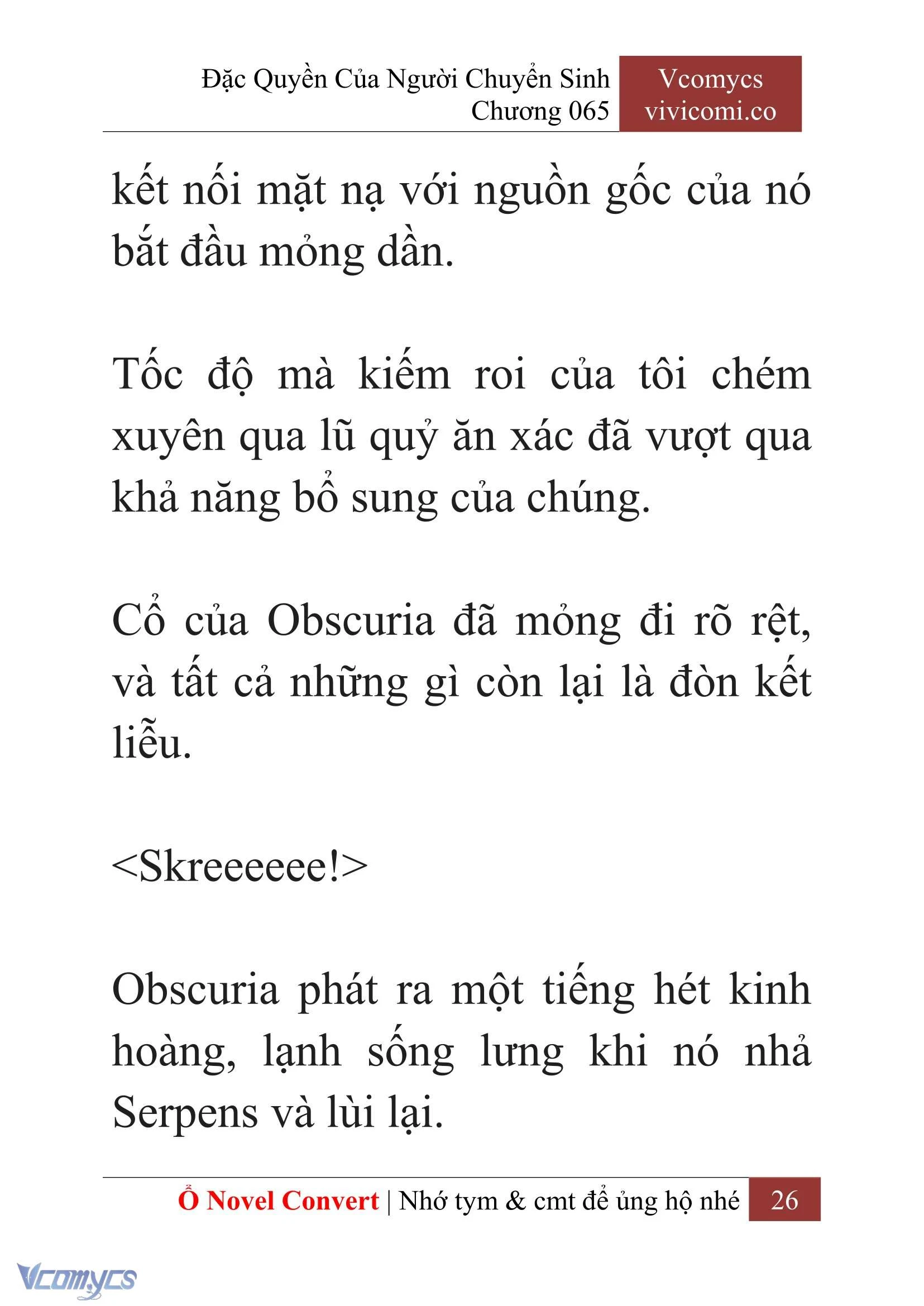[Novel] Đặc Quyền Của Người Chuyển Sinh Chapter  65 - 28