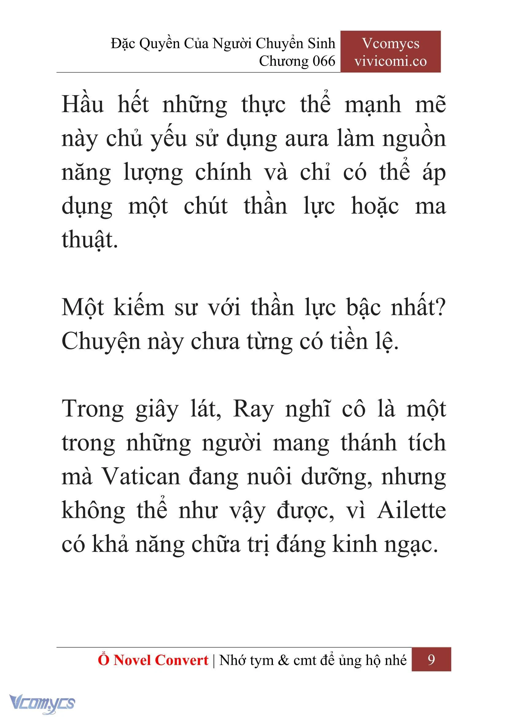 [Novel] Đặc Quyền Của Người Chuyển Sinh Chapter  66 - 11