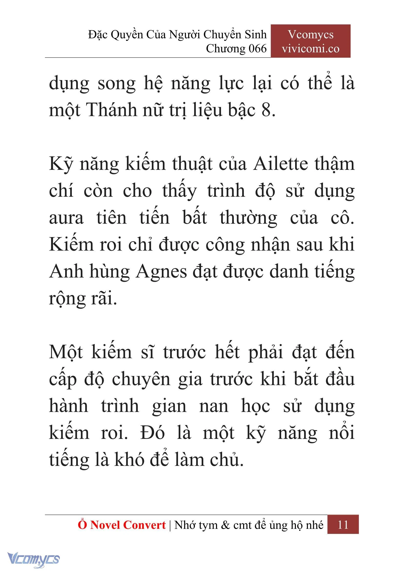 [Novel] Đặc Quyền Của Người Chuyển Sinh Chapter  66 - 13