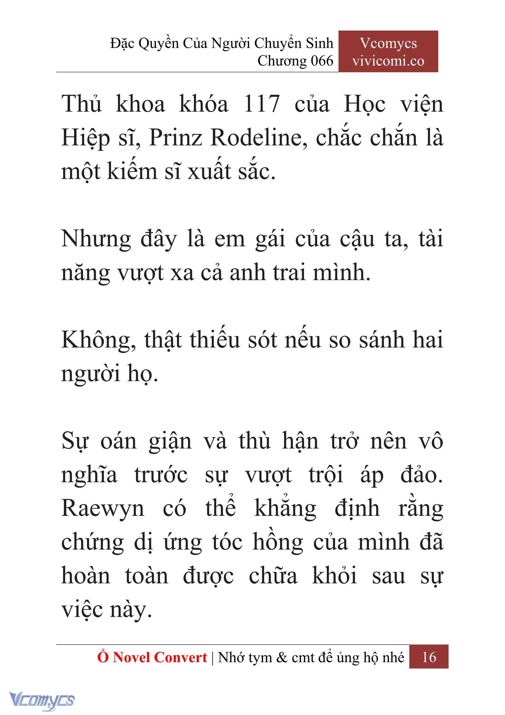 [Novel] Đặc Quyền Của Người Chuyển Sinh Chapter  66 - 18