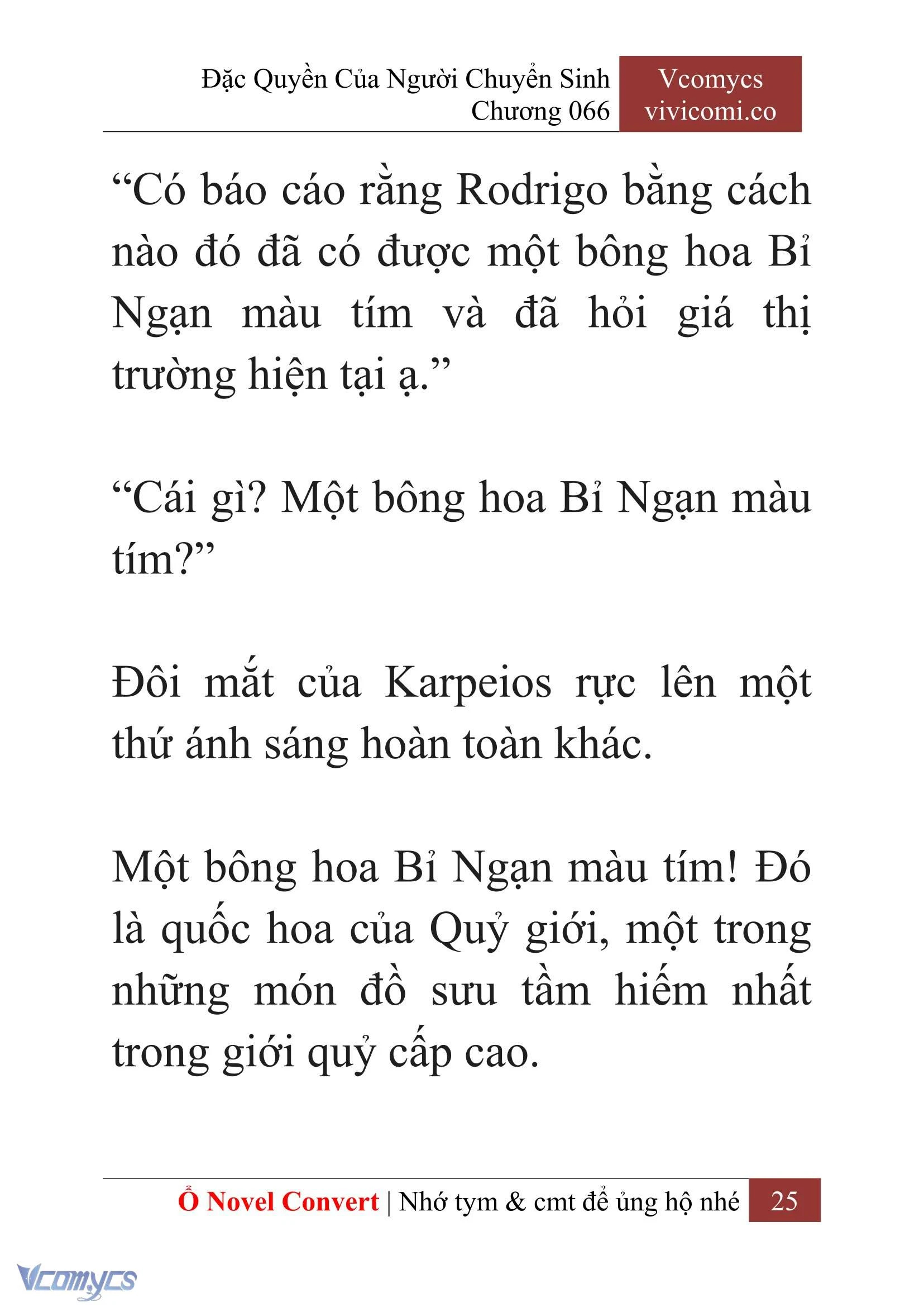 [Novel] Đặc Quyền Của Người Chuyển Sinh Chapter  66 - 27