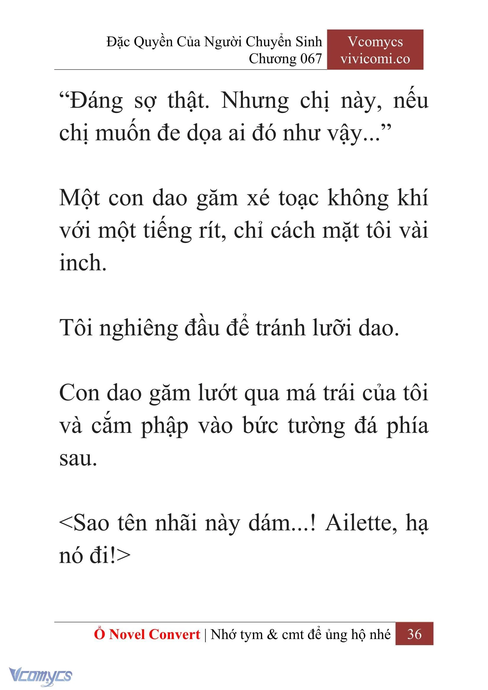 [Novel] Đặc Quyền Của Người Chuyển Sinh Chapter  67 - 38
