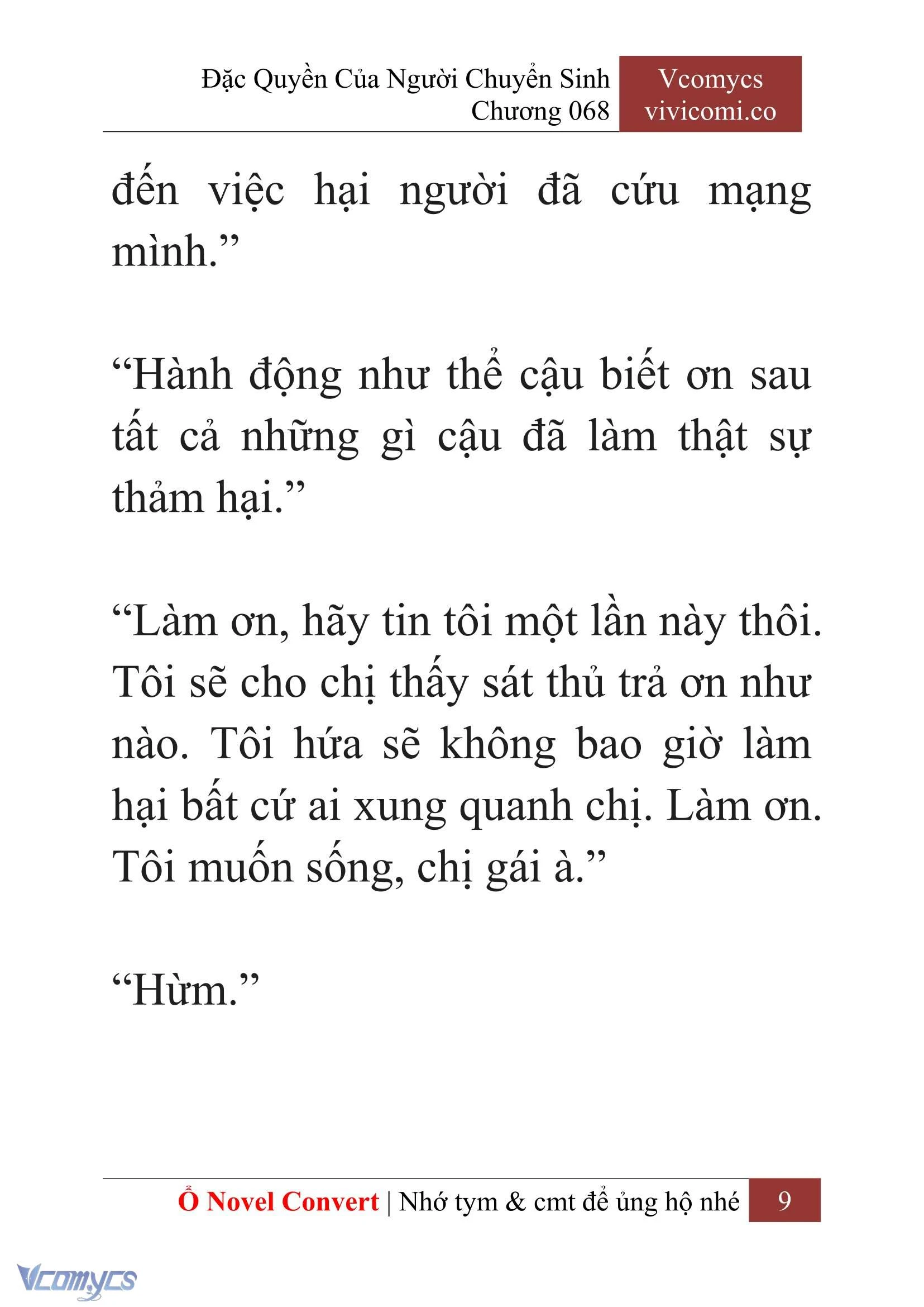 [Novel] Đặc Quyền Của Người Chuyển Sinh Chapter  68 - 11