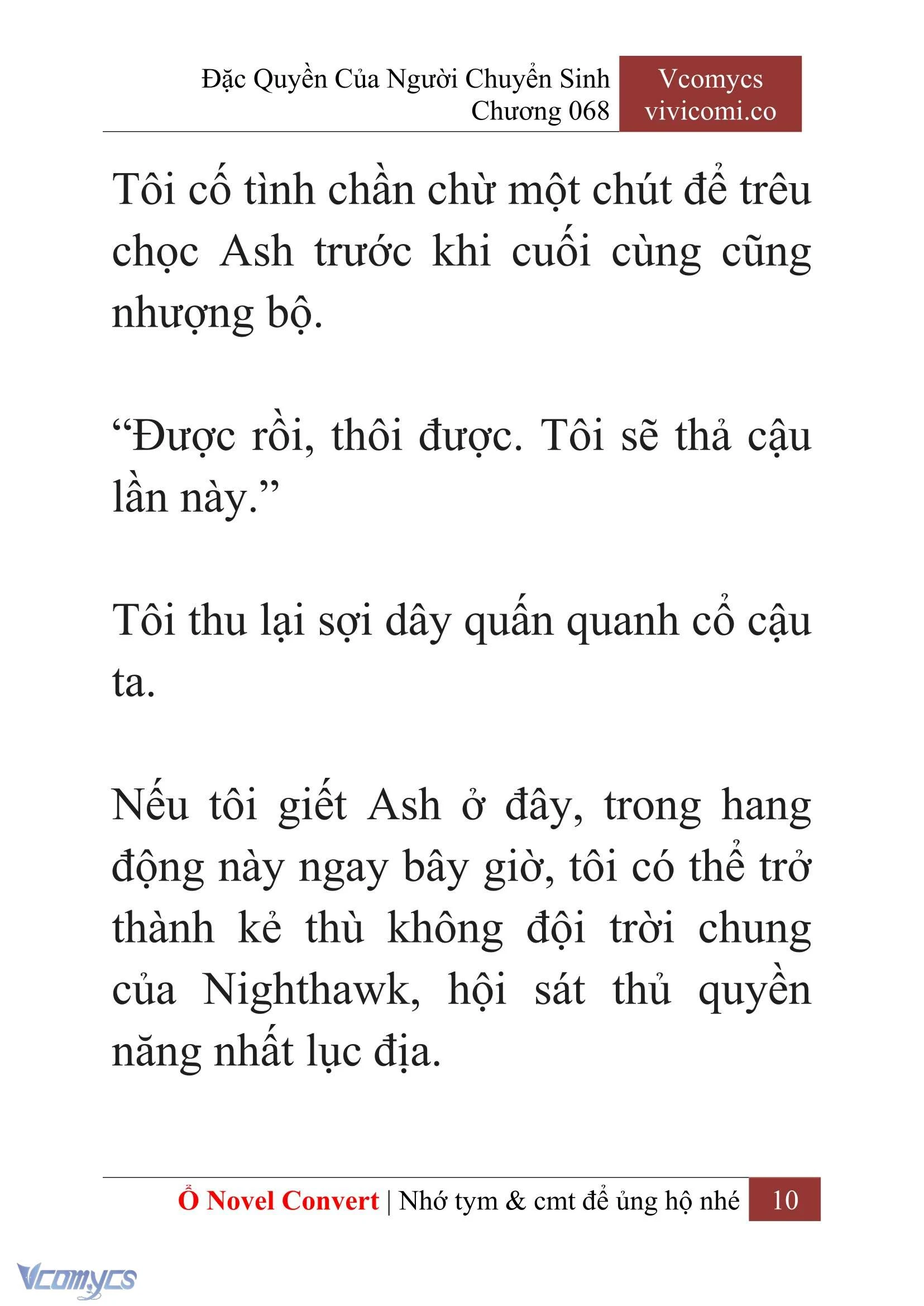 [Novel] Đặc Quyền Của Người Chuyển Sinh Chapter  68 - 12
