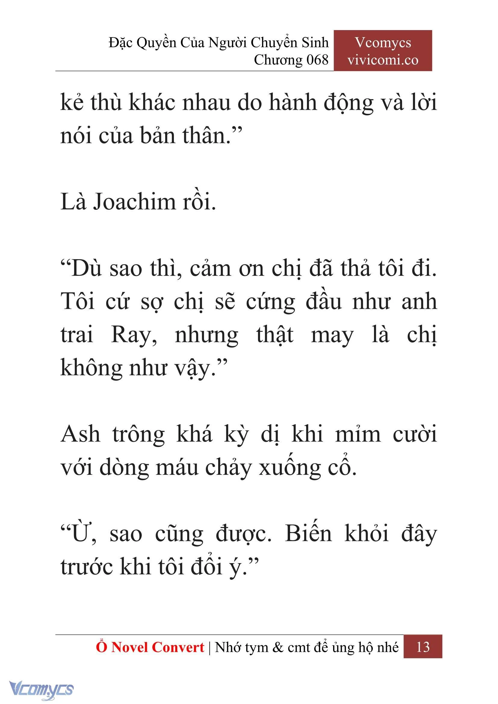 [Novel] Đặc Quyền Của Người Chuyển Sinh Chapter  68 - 15