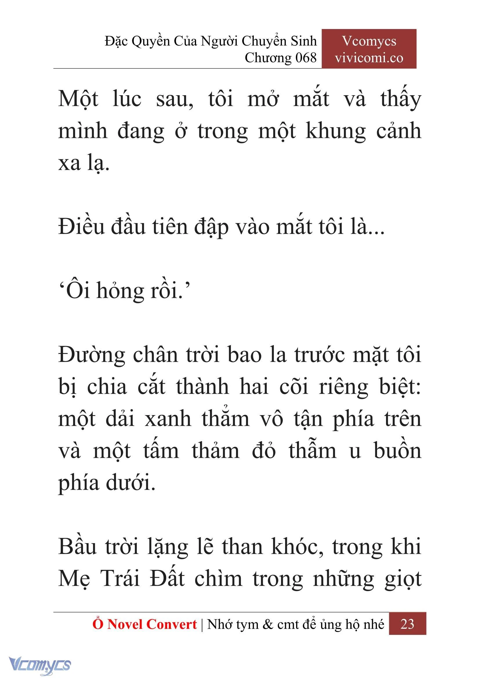 [Novel] Đặc Quyền Của Người Chuyển Sinh Chapter  68 - 25