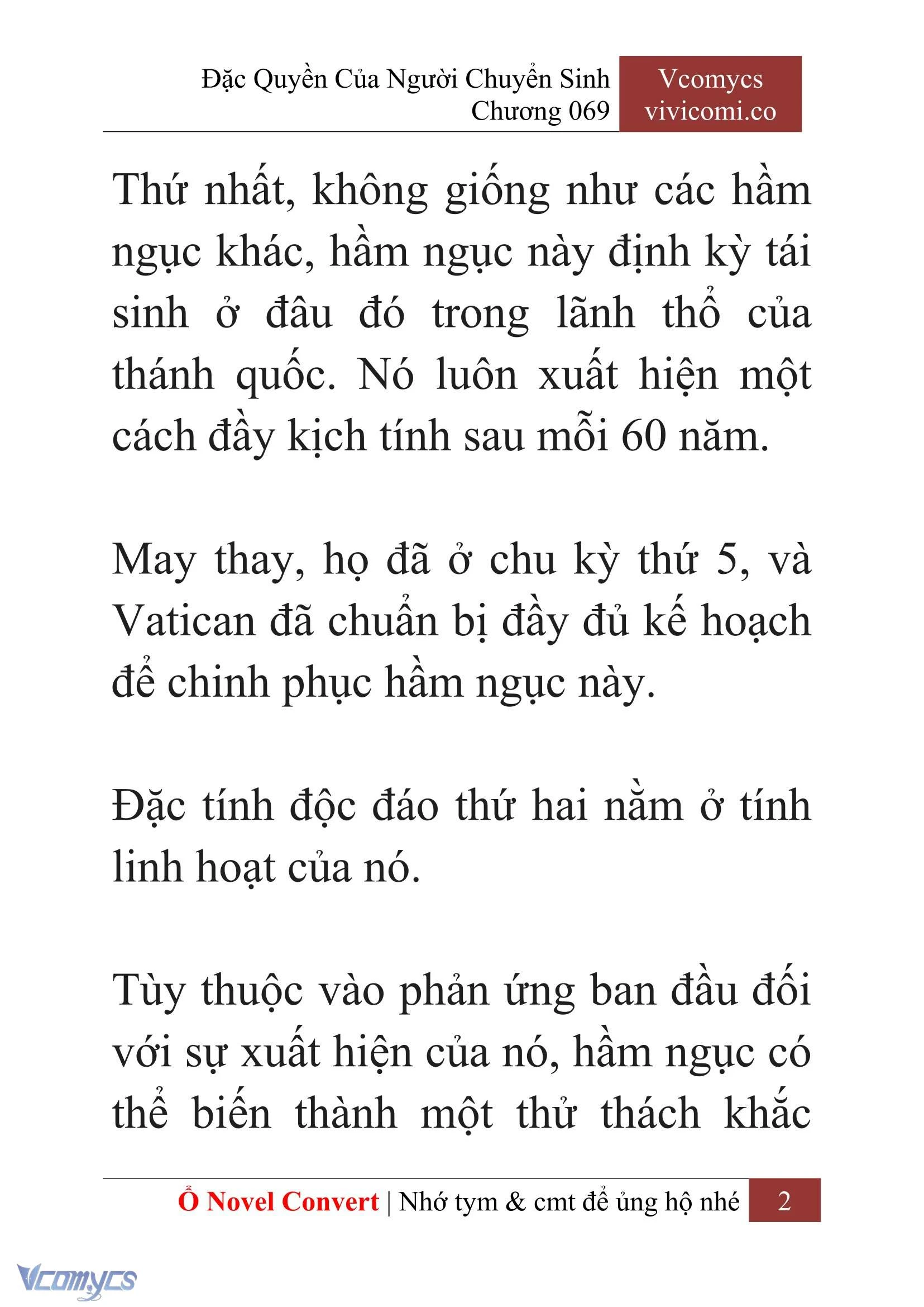 [Novel] Đặc Quyền Của Người Chuyển Sinh Chapter  69 - 4