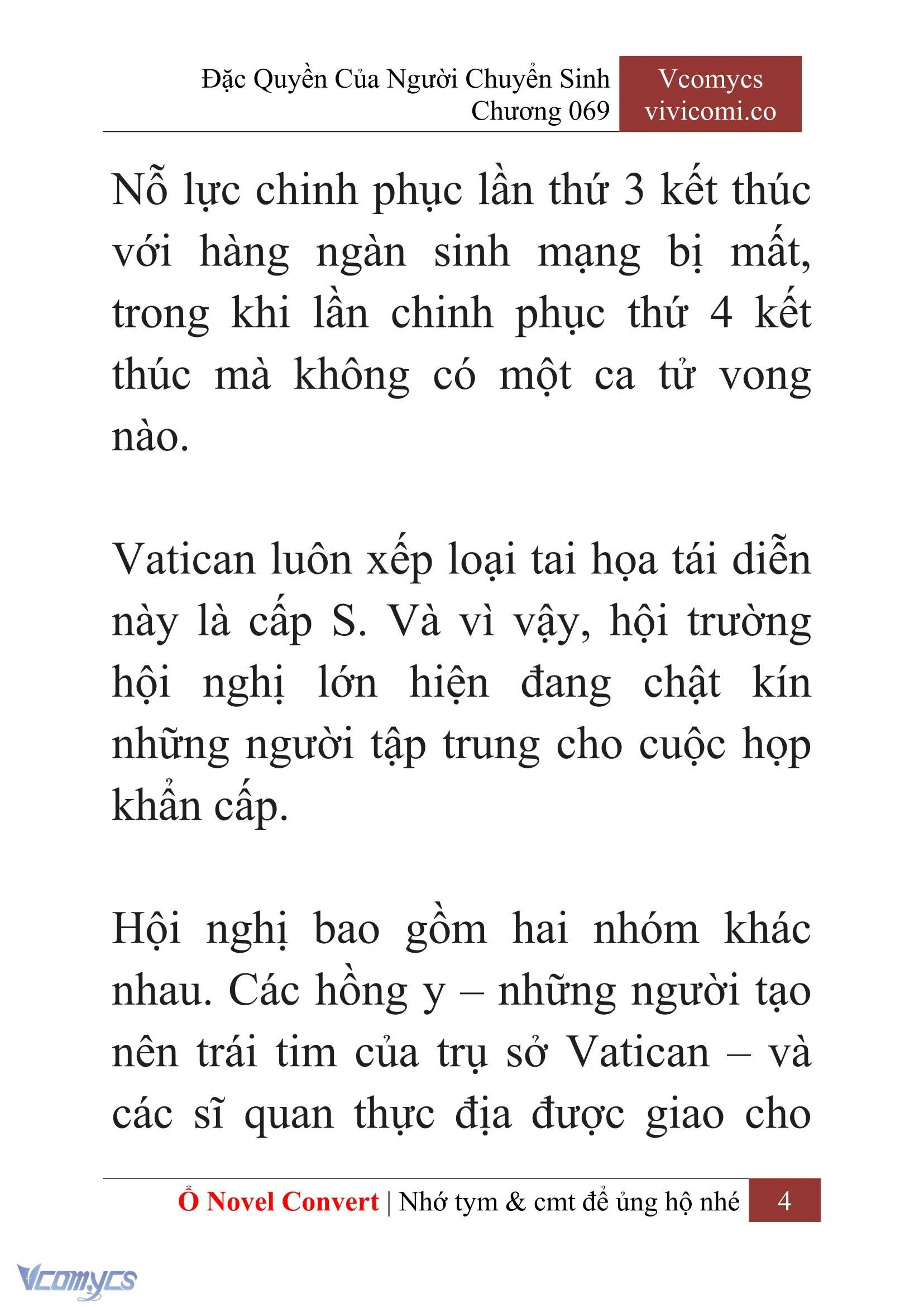 [Novel] Đặc Quyền Của Người Chuyển Sinh Chapter  69 - 6