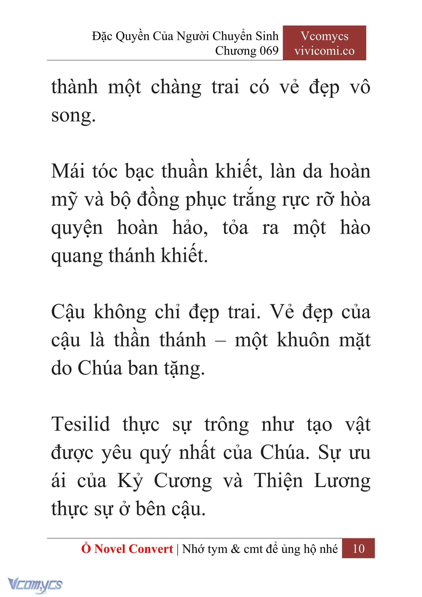 [Novel] Đặc Quyền Của Người Chuyển Sinh Chapter  69 - 12