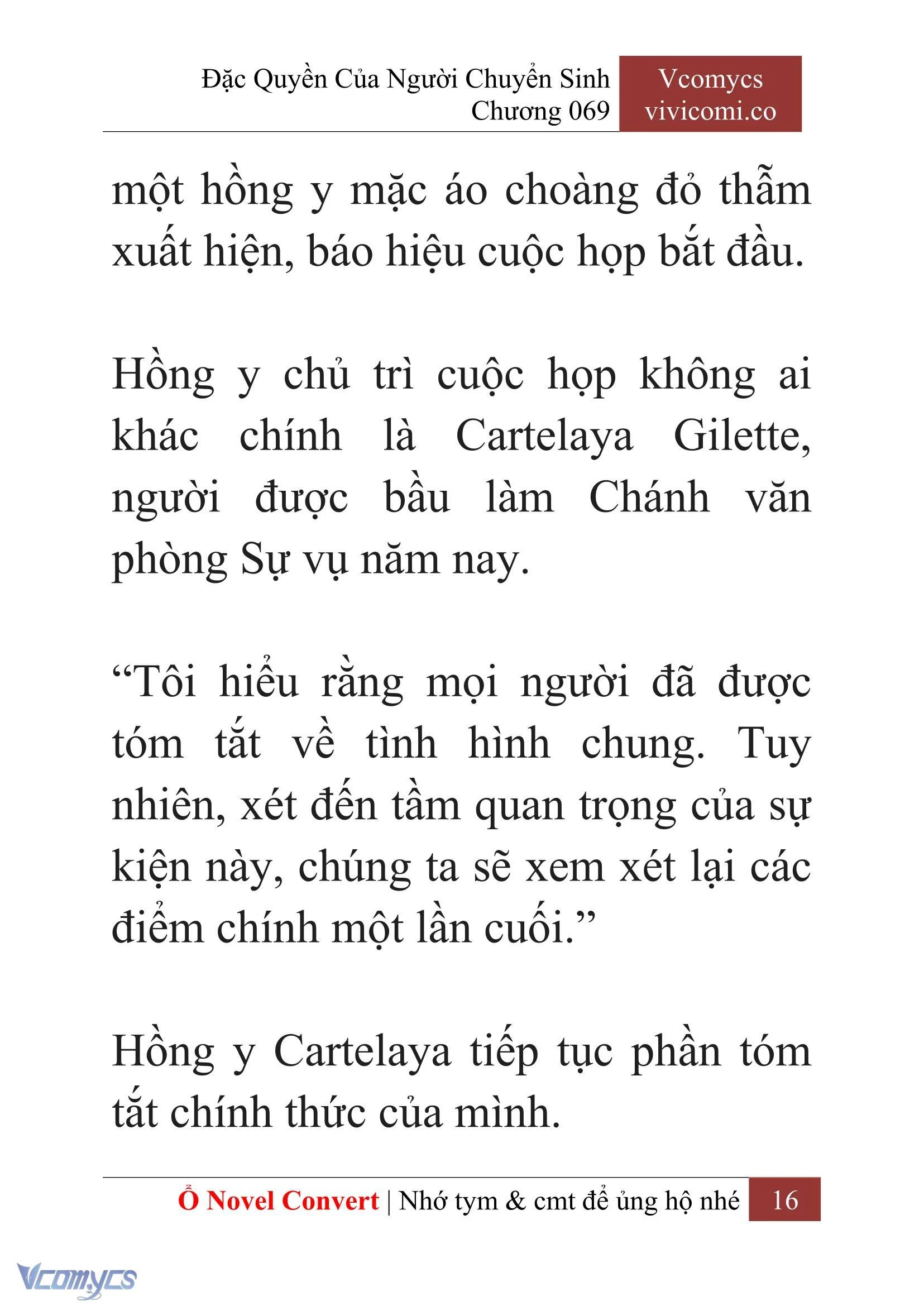 [Novel] Đặc Quyền Của Người Chuyển Sinh Chapter  69 - 18
