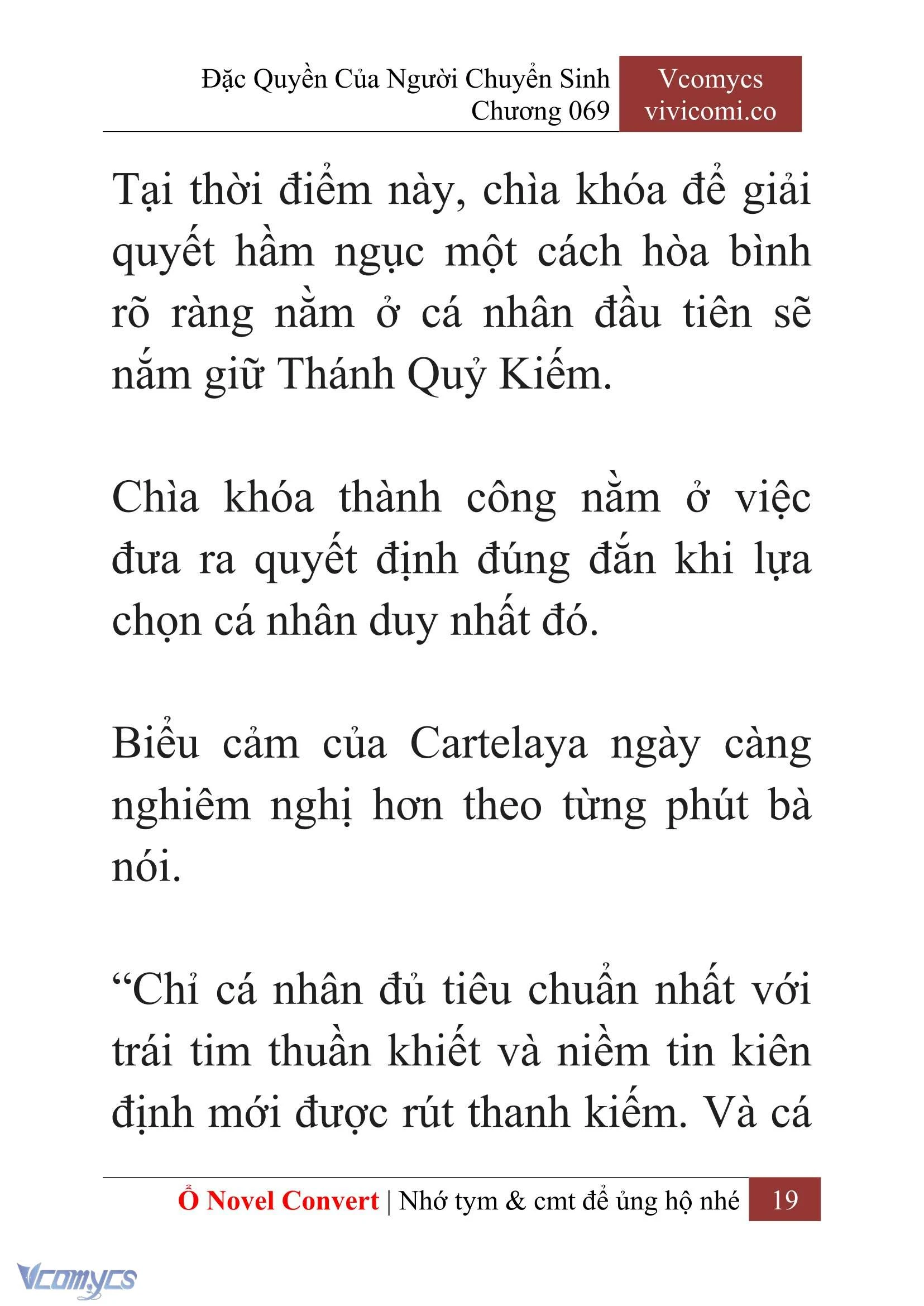 [Novel] Đặc Quyền Của Người Chuyển Sinh Chapter  69 - 21