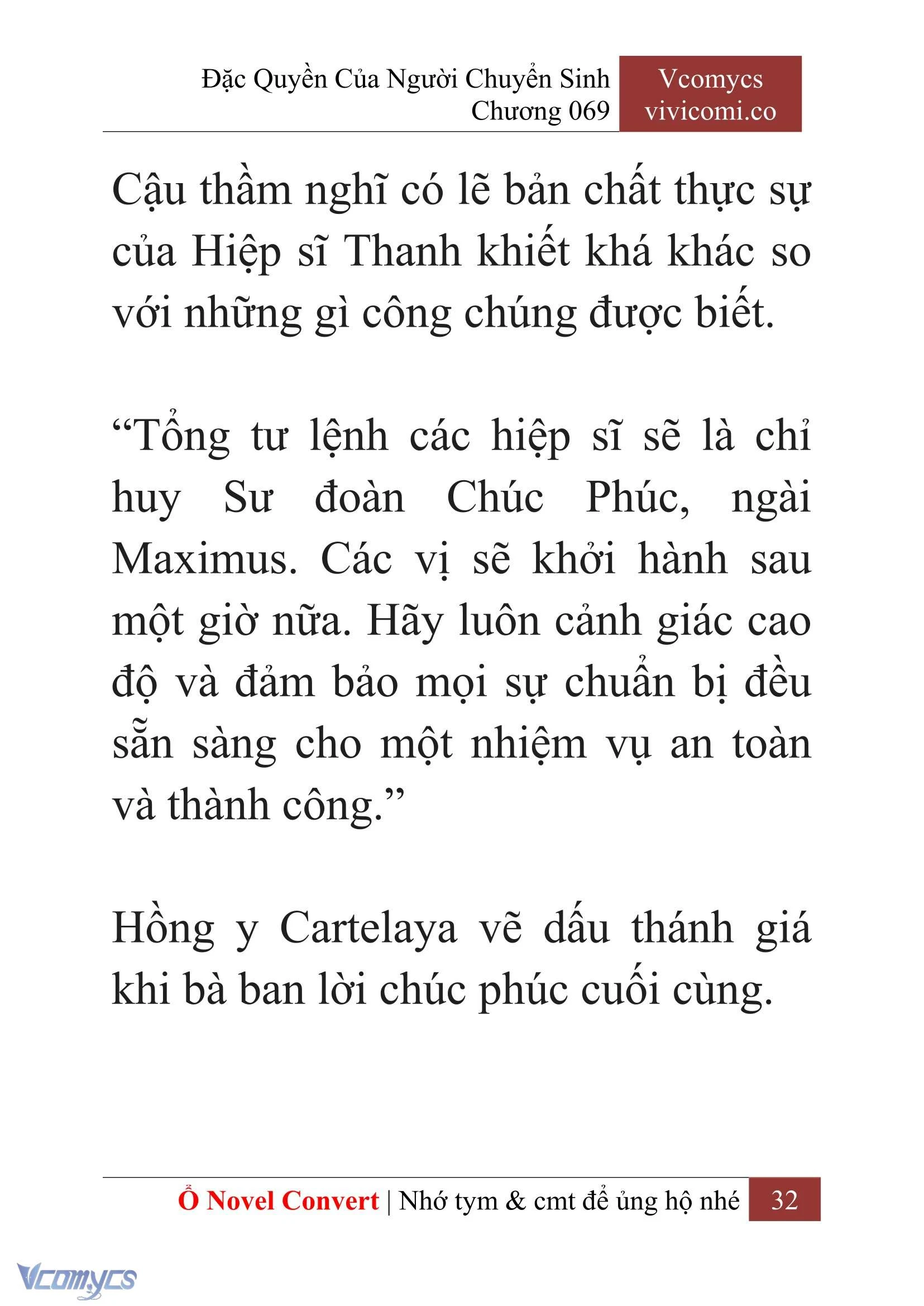 [Novel] Đặc Quyền Của Người Chuyển Sinh Chapter  69 - 34