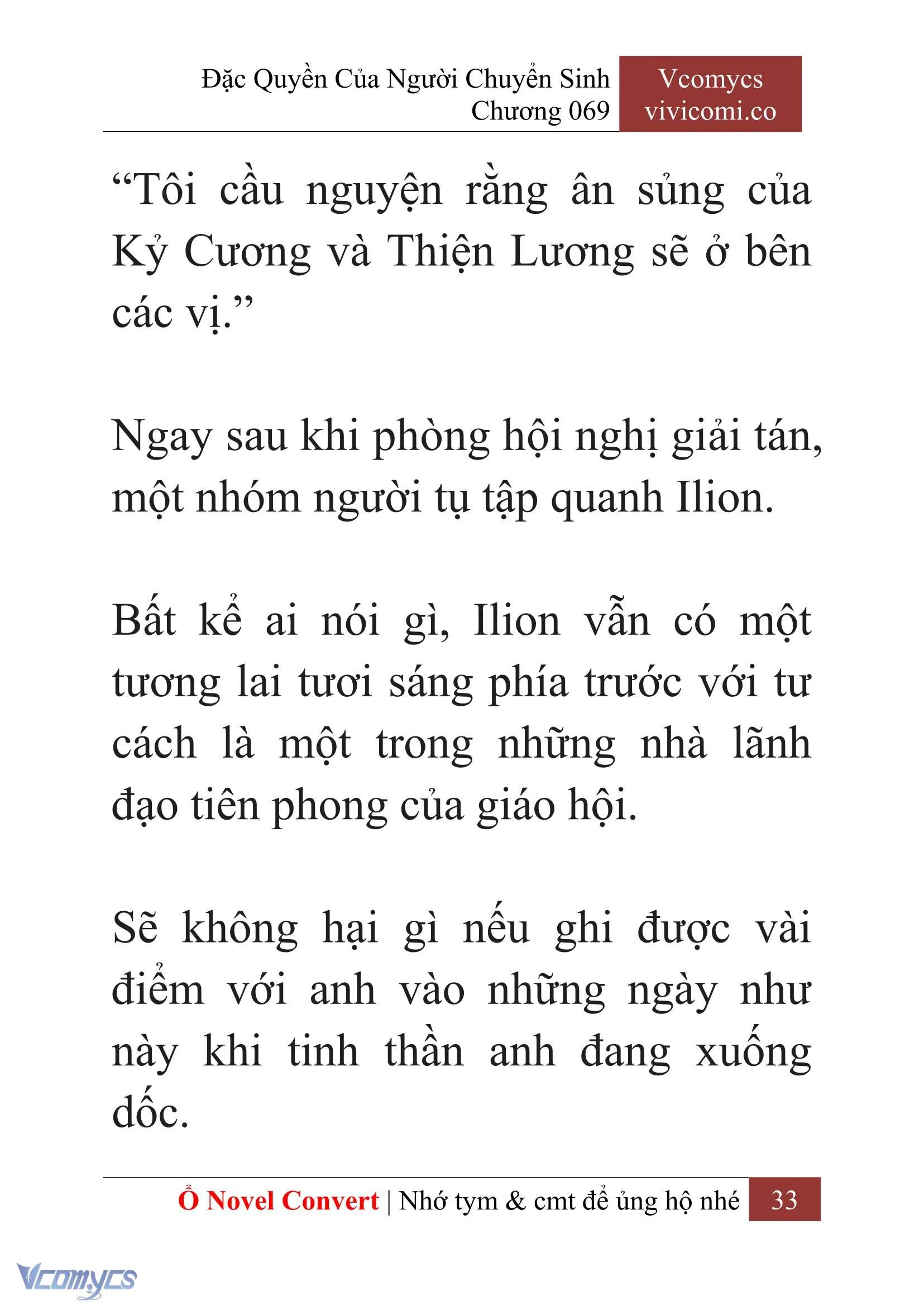 [Novel] Đặc Quyền Của Người Chuyển Sinh Chapter  69 - 35
