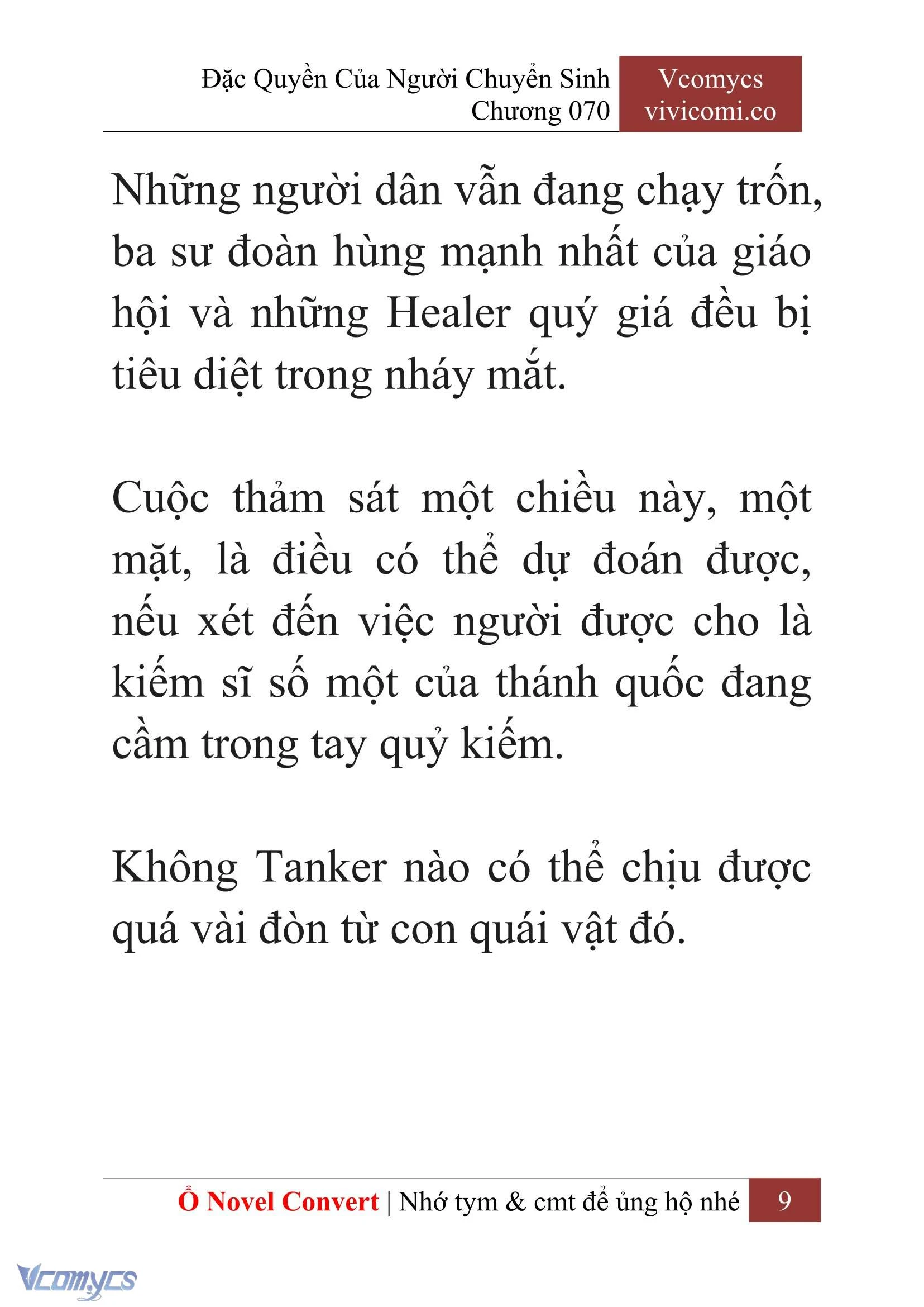[Novel] Đặc Quyền Của Người Chuyển Sinh Chapter  70 - 11