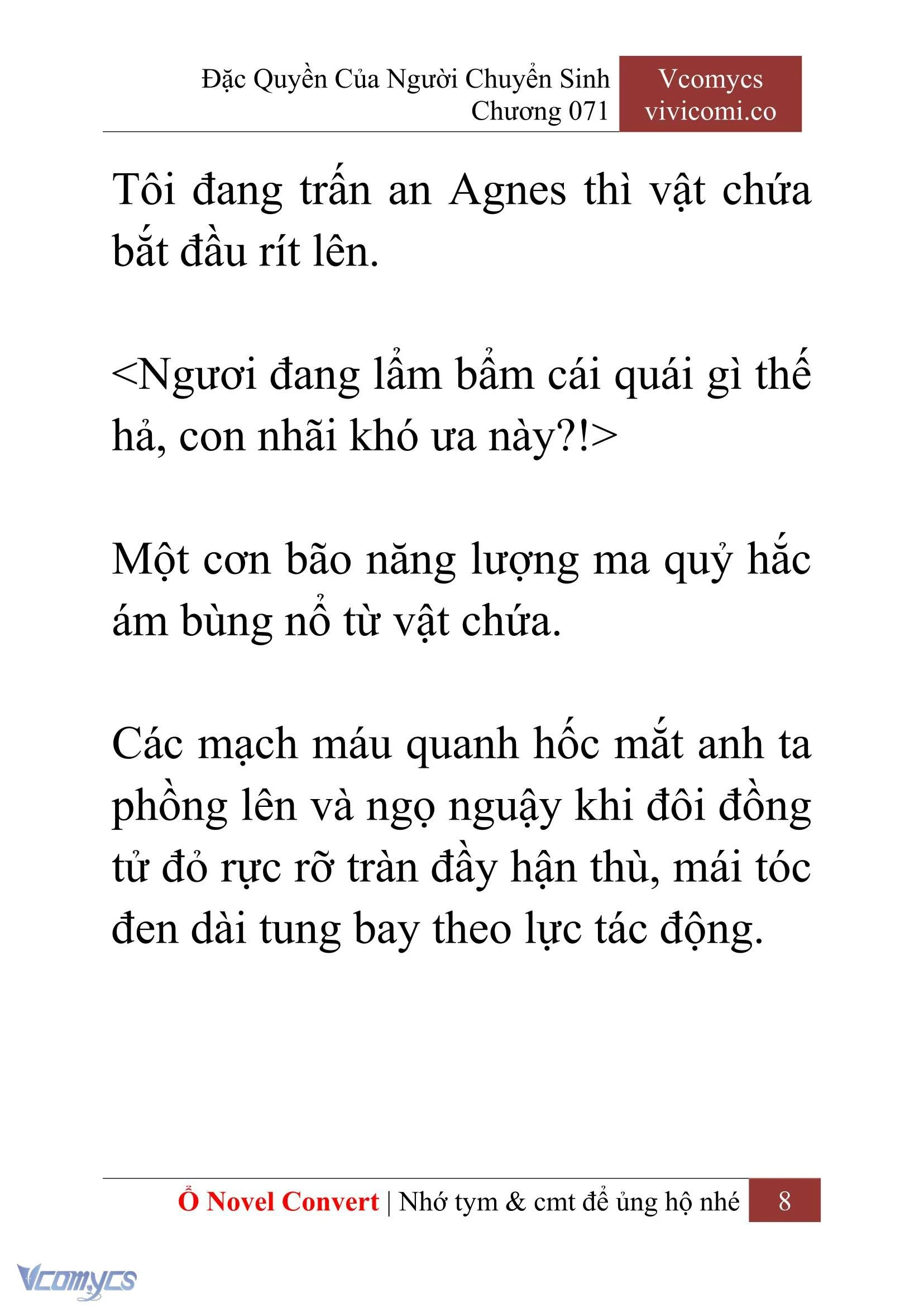 [Novel] Đặc Quyền Của Người Chuyển Sinh Chapter  71 - 10