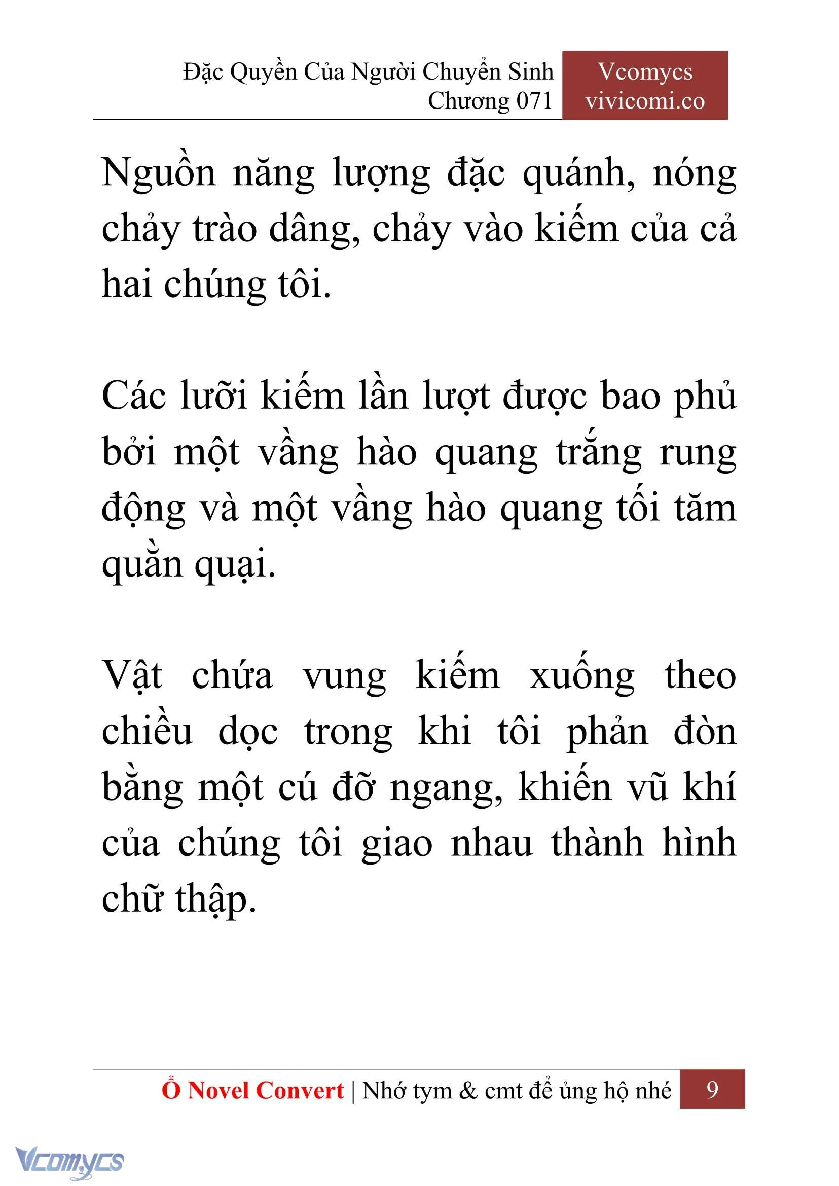 [Novel] Đặc Quyền Của Người Chuyển Sinh Chapter  71 - 11
